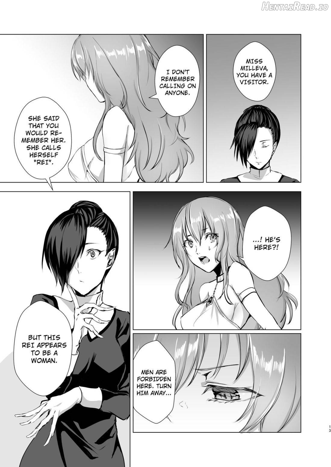 Gekkoutou no Yume - Nyotaika Douwa ~Danshi Kinsei no Tou~ Chapter 1 - page 12