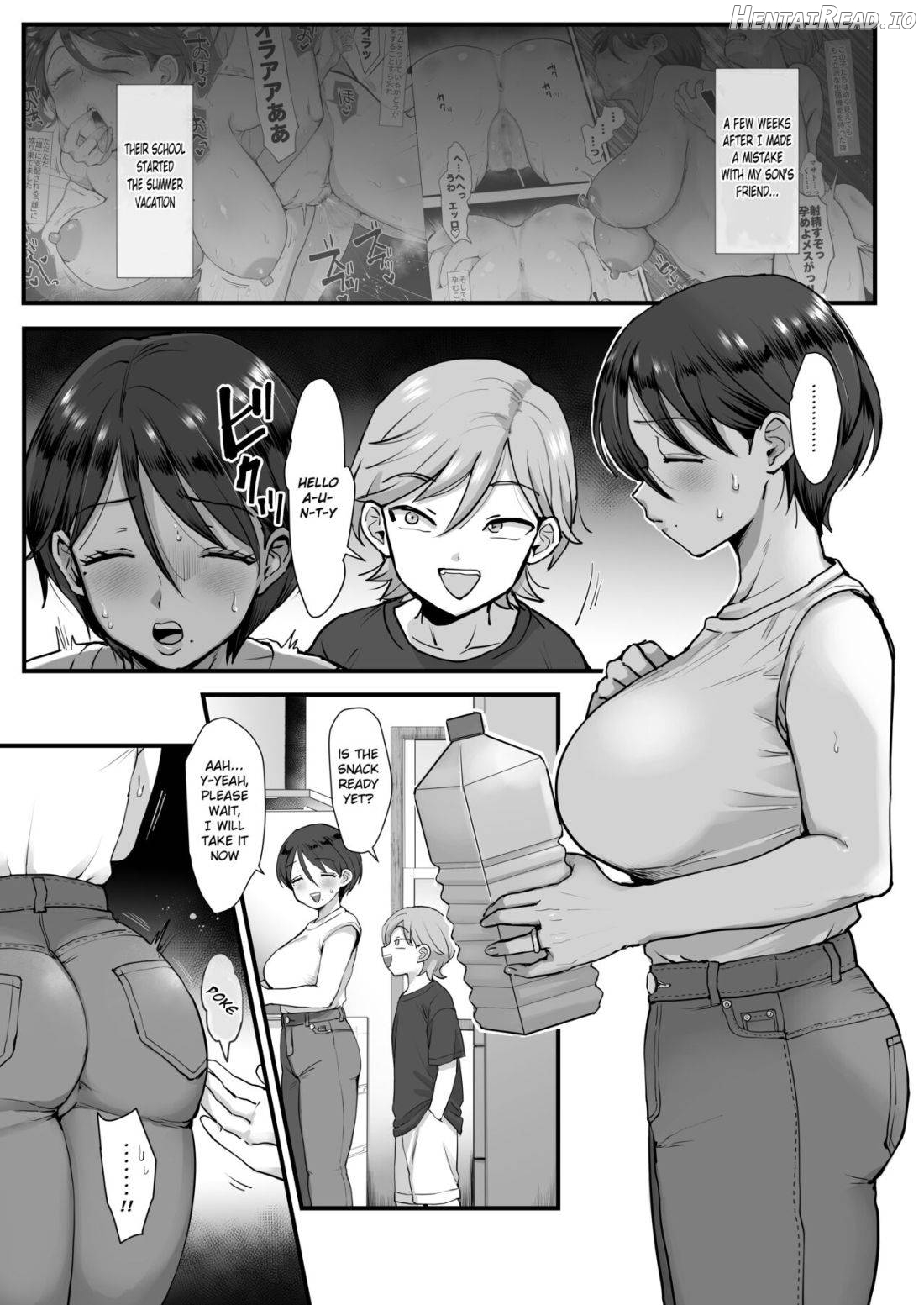 Zoku Hosome Ottori Kyonyuu Mama -A Narrow-Eyed Gentle Big-Breasted Mama 2 Chapter 1 - page 2