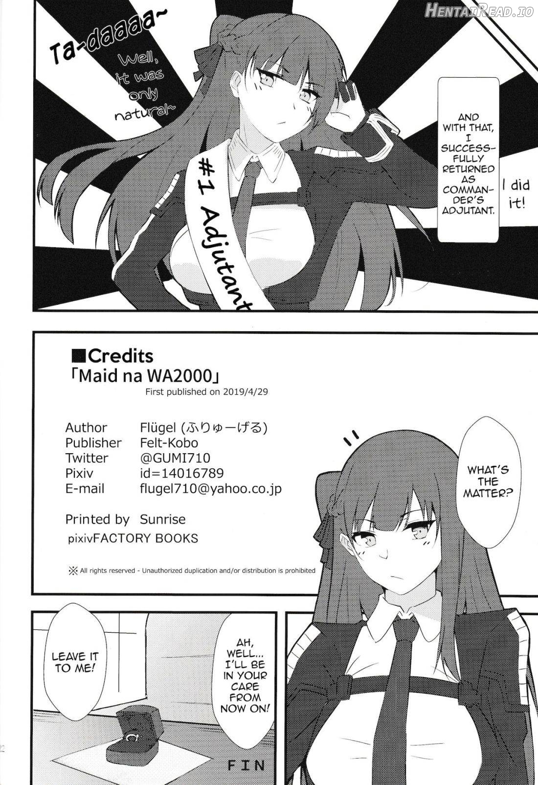 Maid na WA2000 Chapter 1 - page 19