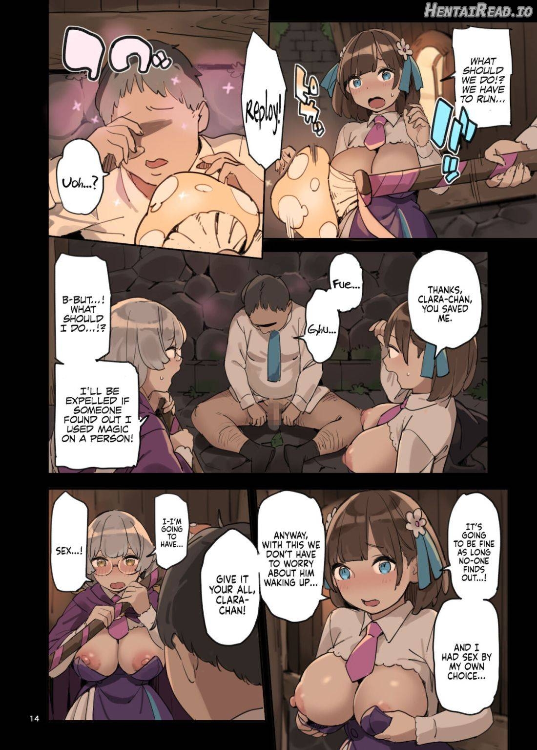 Mahou de Ecchi no Obenkyou! Chapter 1 - page 14