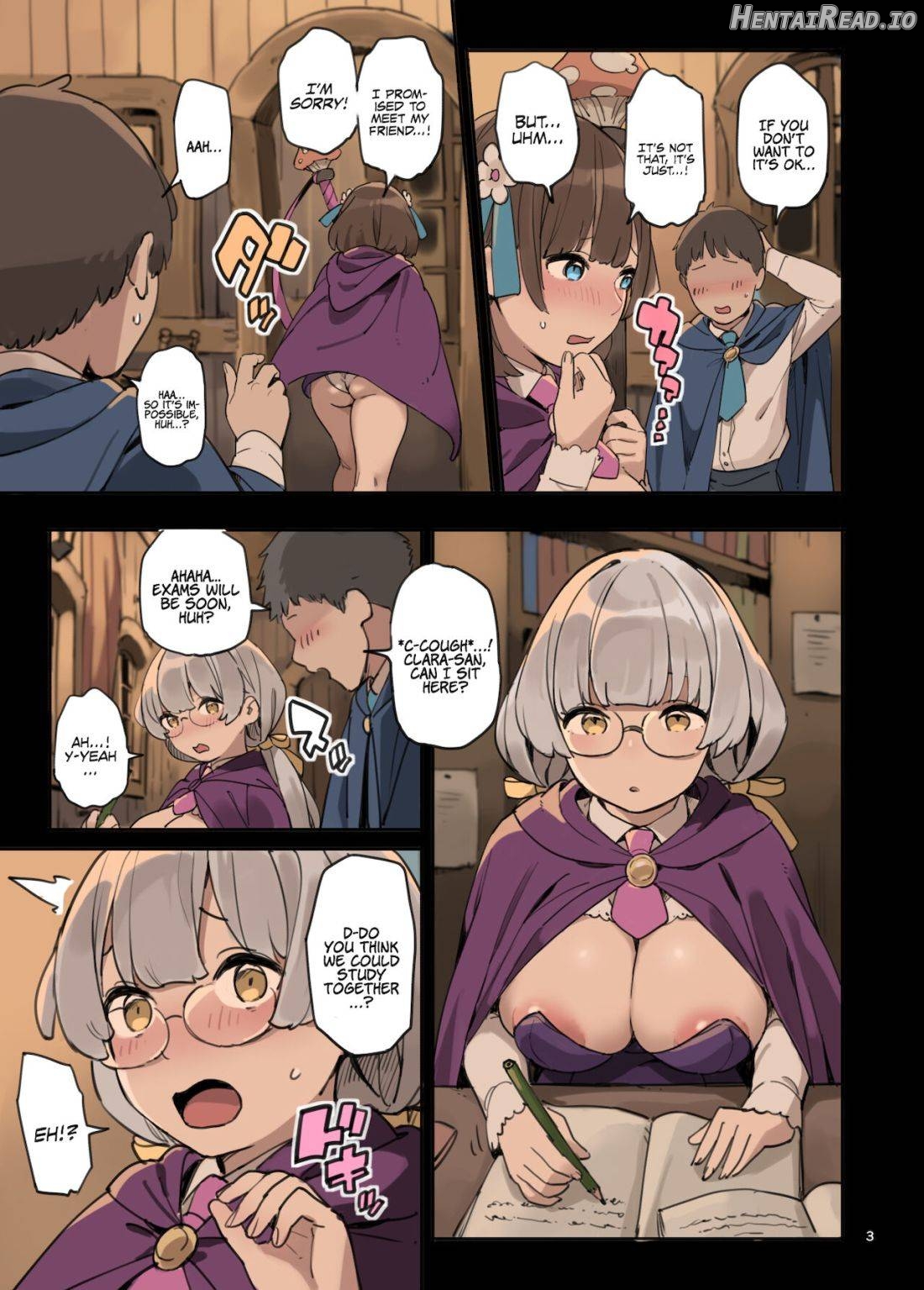 Mahou de Ecchi no Obenkyou! Chapter 1 - page 3