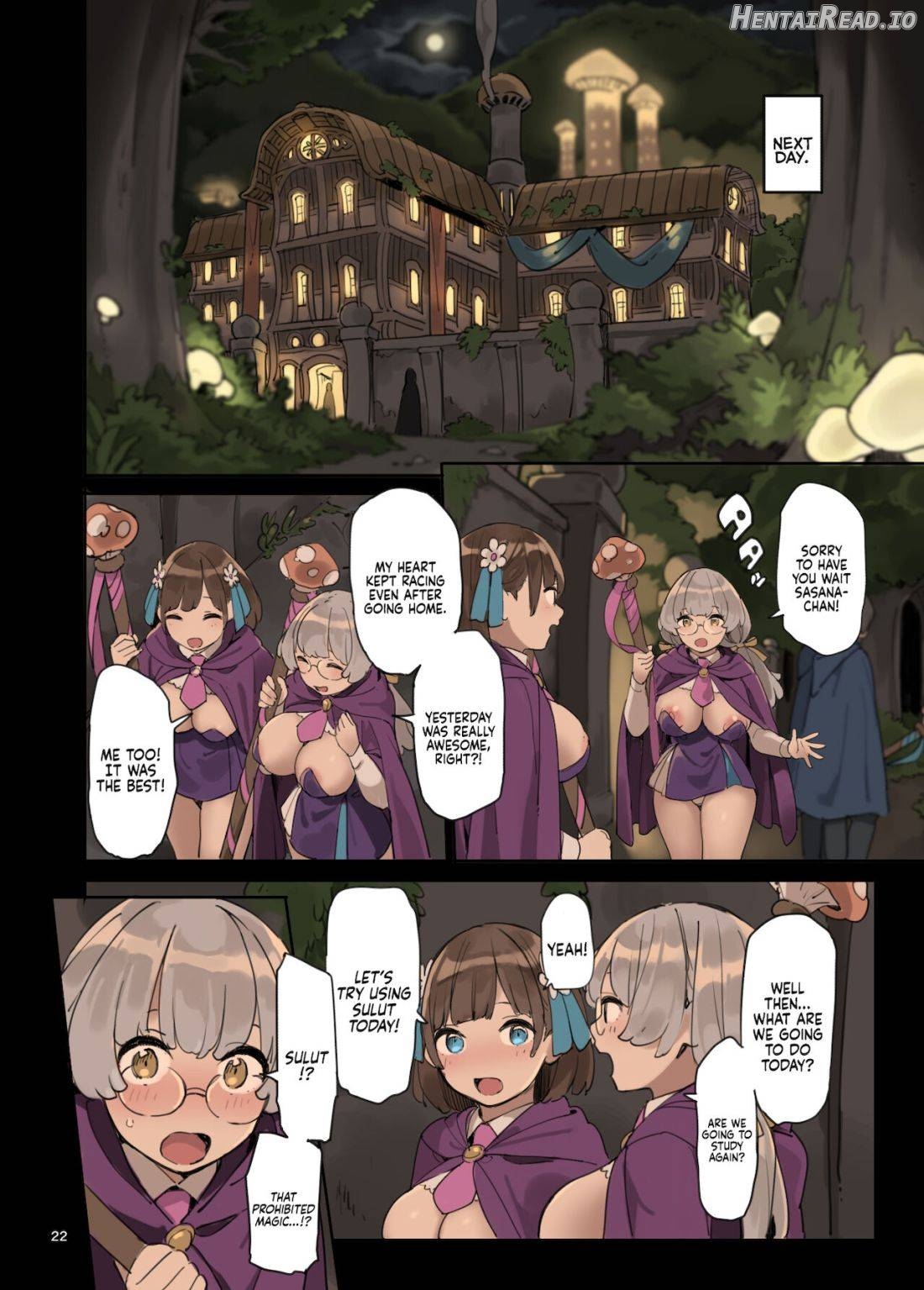 Mahou de Ecchi no Obenkyou! Chapter 1 - page 22