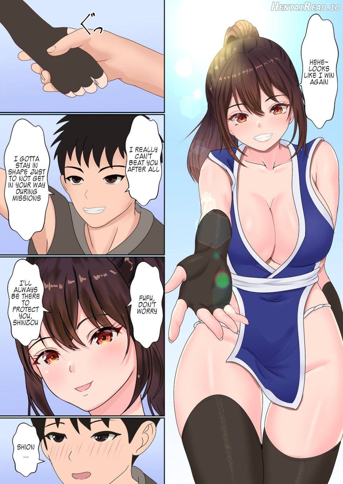 Kunoichi Yotogi Shugyou ~Shugyou Aite wa Boku no Ani deshita~ Chapter 1 - page 4