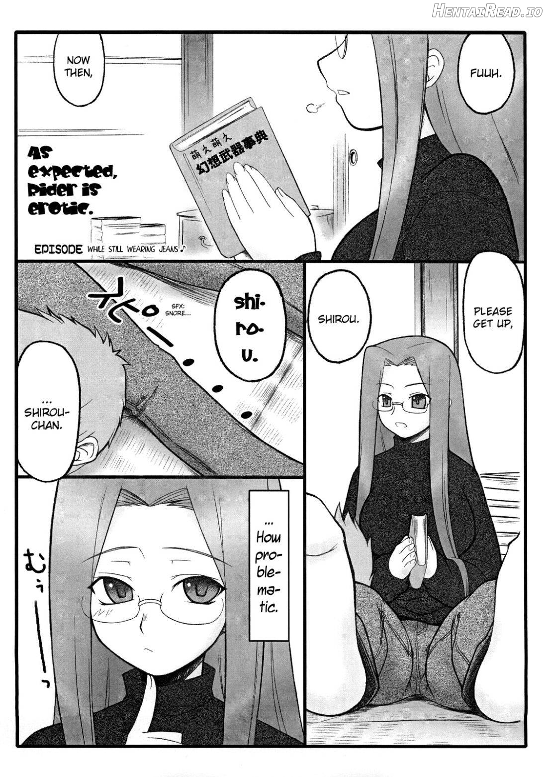 Yappari Rider wa Eroi na. Soushuuhen 1 -EPISODE1: Jeans wa Haita Mama- Chapter 1 - page 2