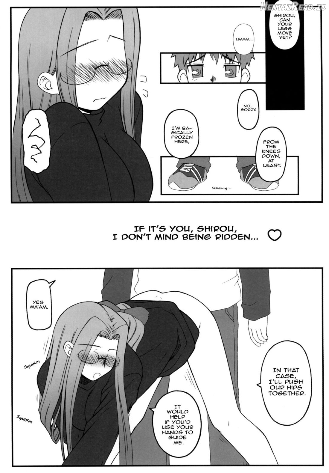 Yappari Rider wa Eroi na. Soushuuhen 1 -EPISODE1: Jeans wa Haita Mama- Chapter 2 - page 13