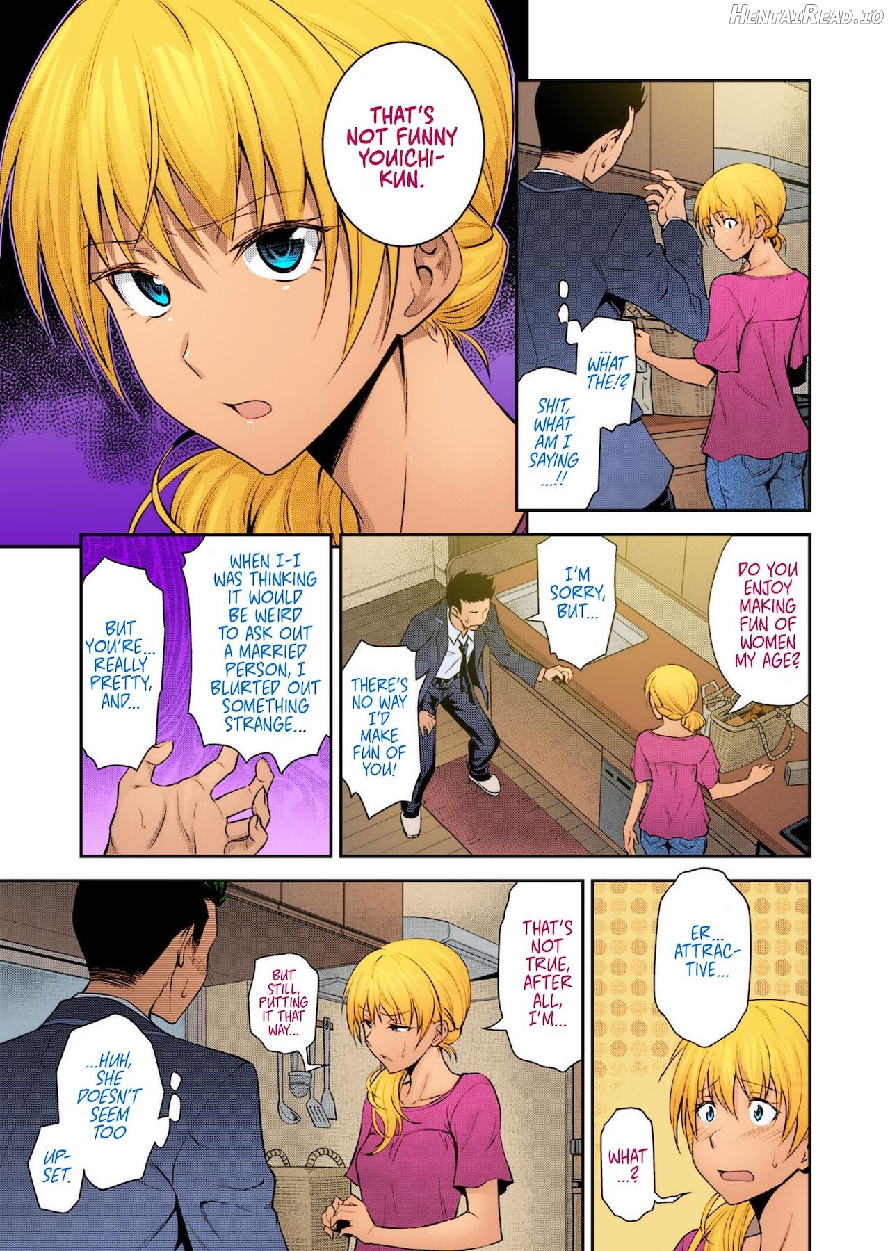 Doukyuusei no Wakai Haha Ch. 1 - Colorized Chapter 2 - page 6
