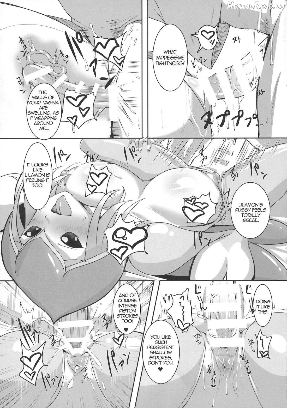 Lilamon to Icha Love Seiseikatsu Chapter 1 - page 6