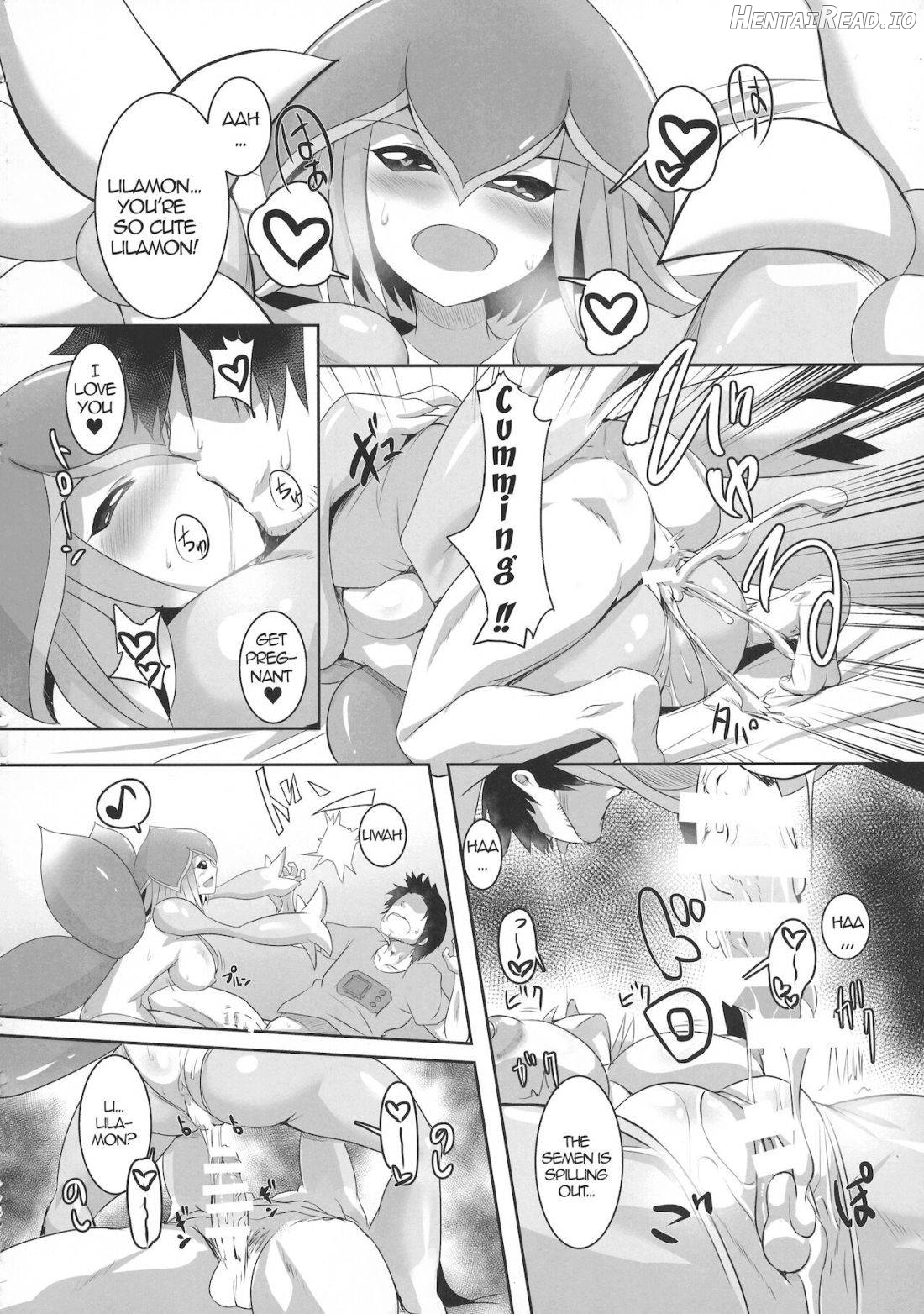 Lilamon to Icha Love Seiseikatsu Chapter 1 - page 7