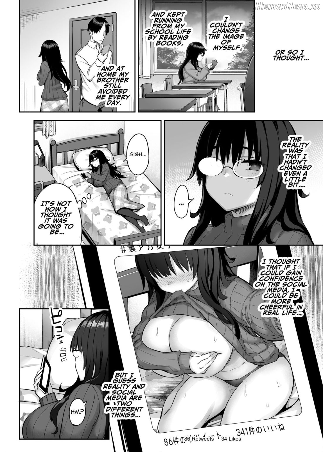 Moto InCha no Kyonyuu Yariman Imouto ga Erosugite, Onii-chan wa Mou...!! 2 Chapter 1 - page 9