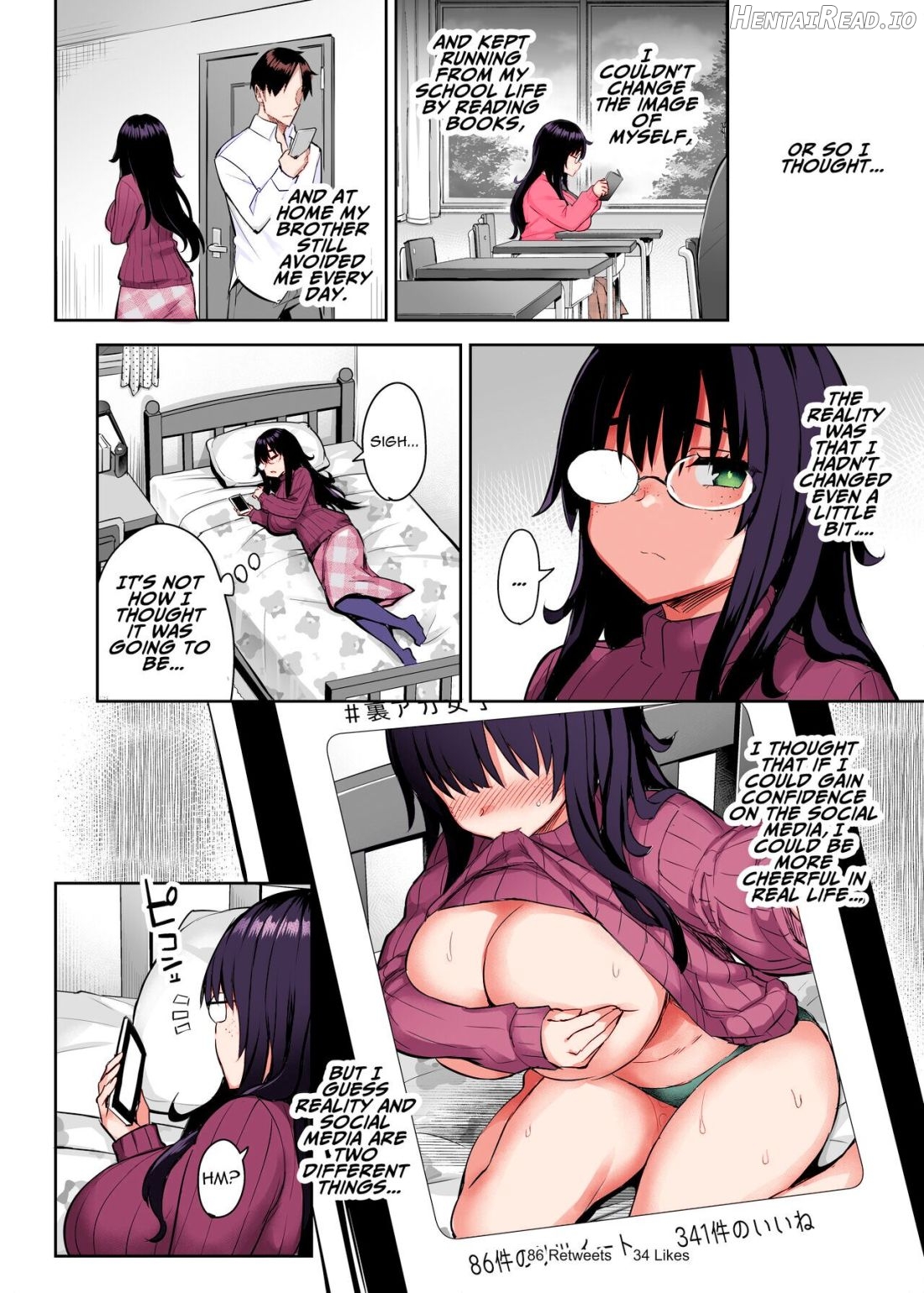 Moto InCha no Kyonyuu Yariman Imouto ga Erosugite, Onii-chan wa Mou...!! 2 Chapter 2 - page 9