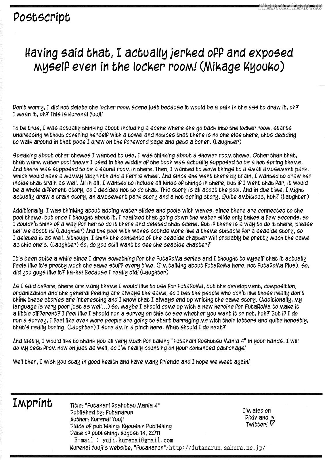 Futanari Exposure Mania 2 - Decensored Chapter 4 - page 24