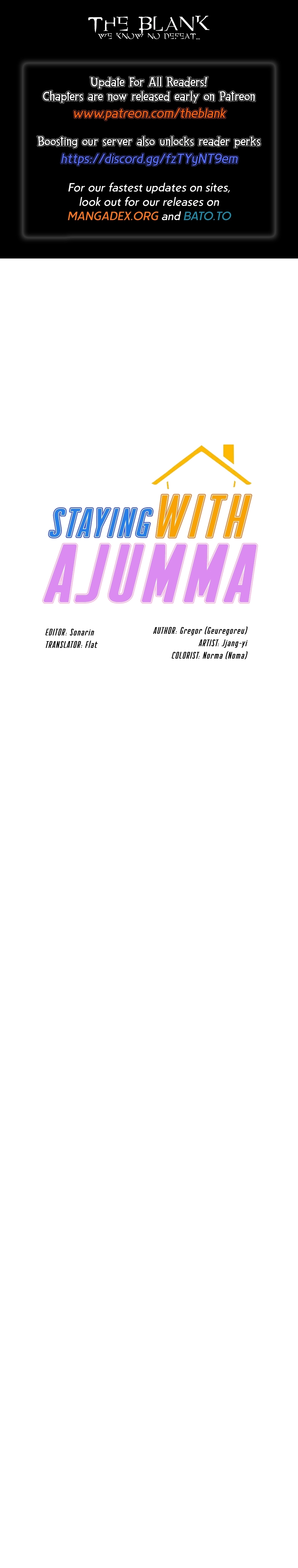 Staying With Ajumma Chapter 50 - page 1