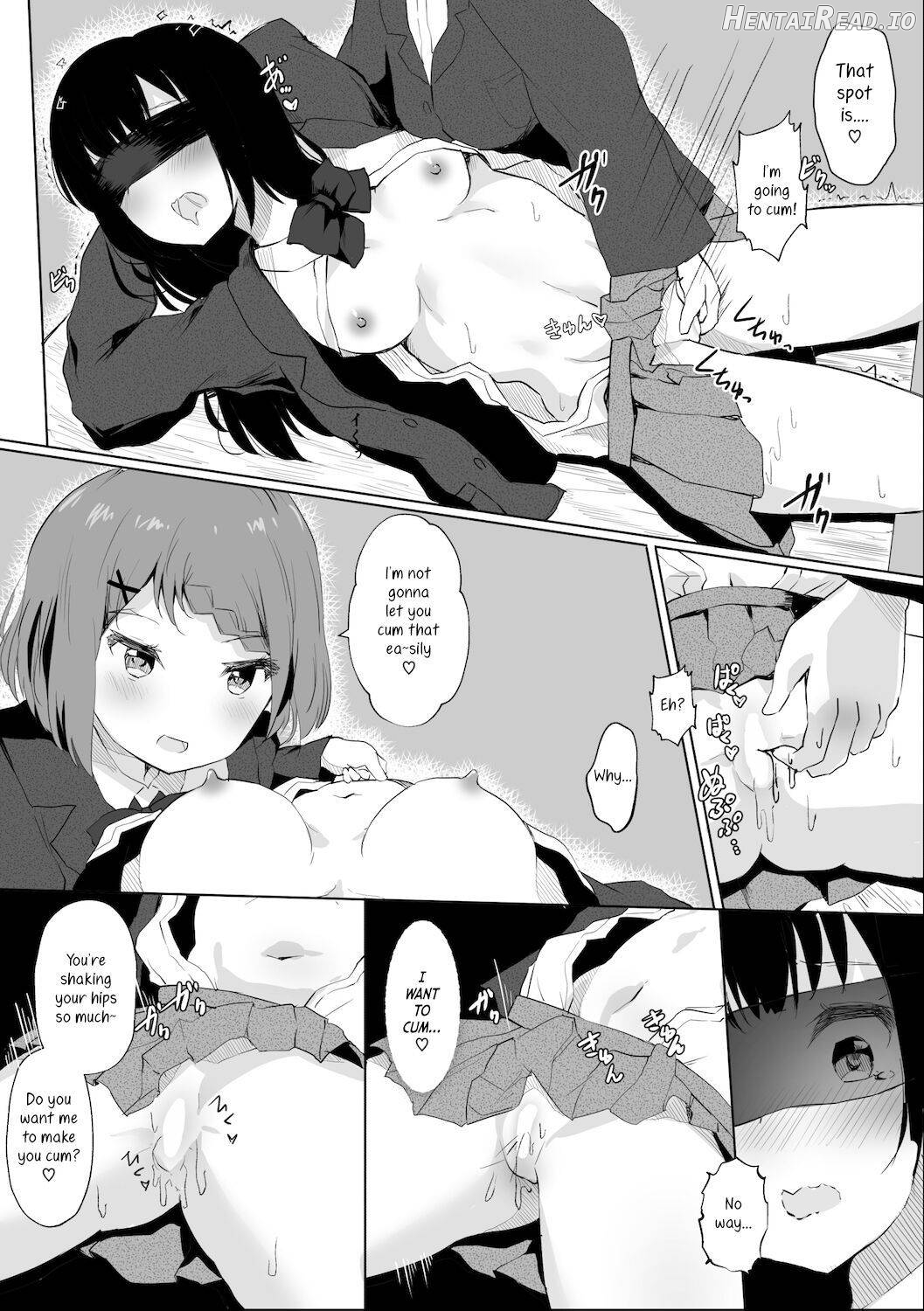 Jugyouchuu ni RemoCon Rotor Tsukerareta Okaeshi ni Kousoku Les Sex Suru Hanashi Chapter 1 - page 32