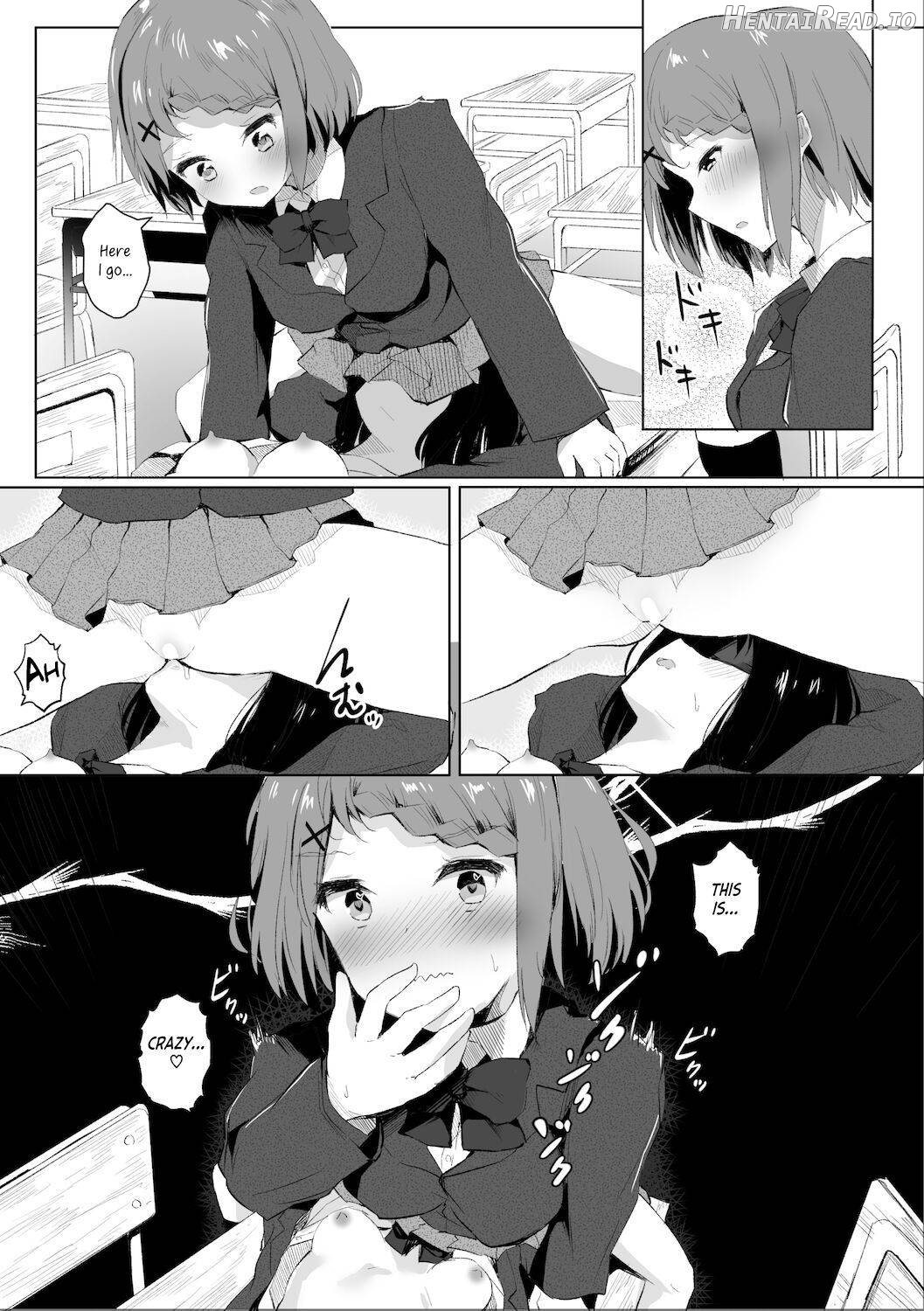 Jugyouchuu ni RemoCon Rotor Tsukerareta Okaeshi ni Kousoku Les Sex Suru Hanashi Chapter 1 - page 34