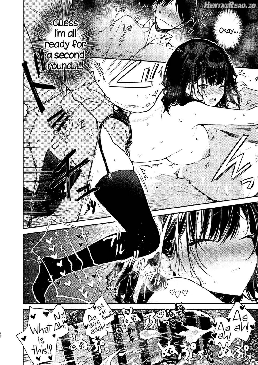 Seiyoku Tsuyome na Kanojo to Kinyoku Kaikin Renzoku Shasei Ecchi Chapter 1 - page 13