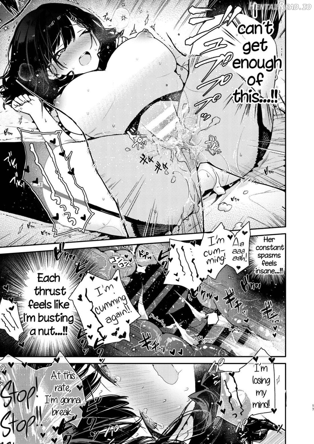 Seiyoku Tsuyome na Kanojo to Kinyoku Kaikin Renzoku Shasei Ecchi Chapter 1 - page 16
