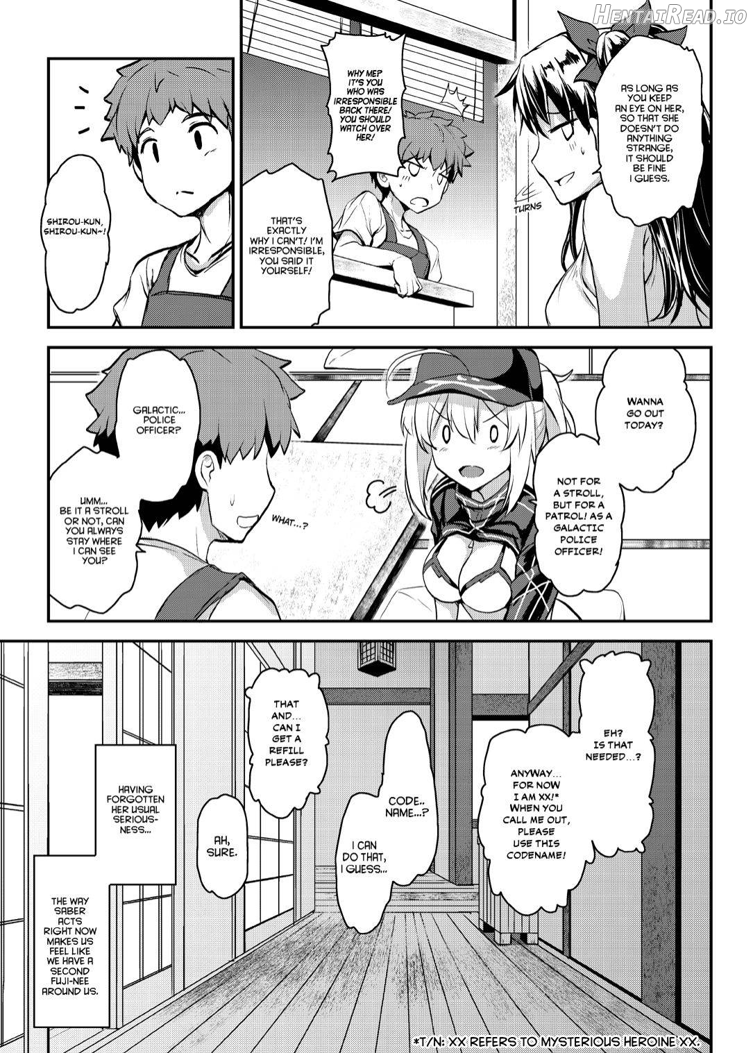 Tonari no Ginga OL-san ~Tonari no Series Bangaihen~ Chapter 1 - page 4