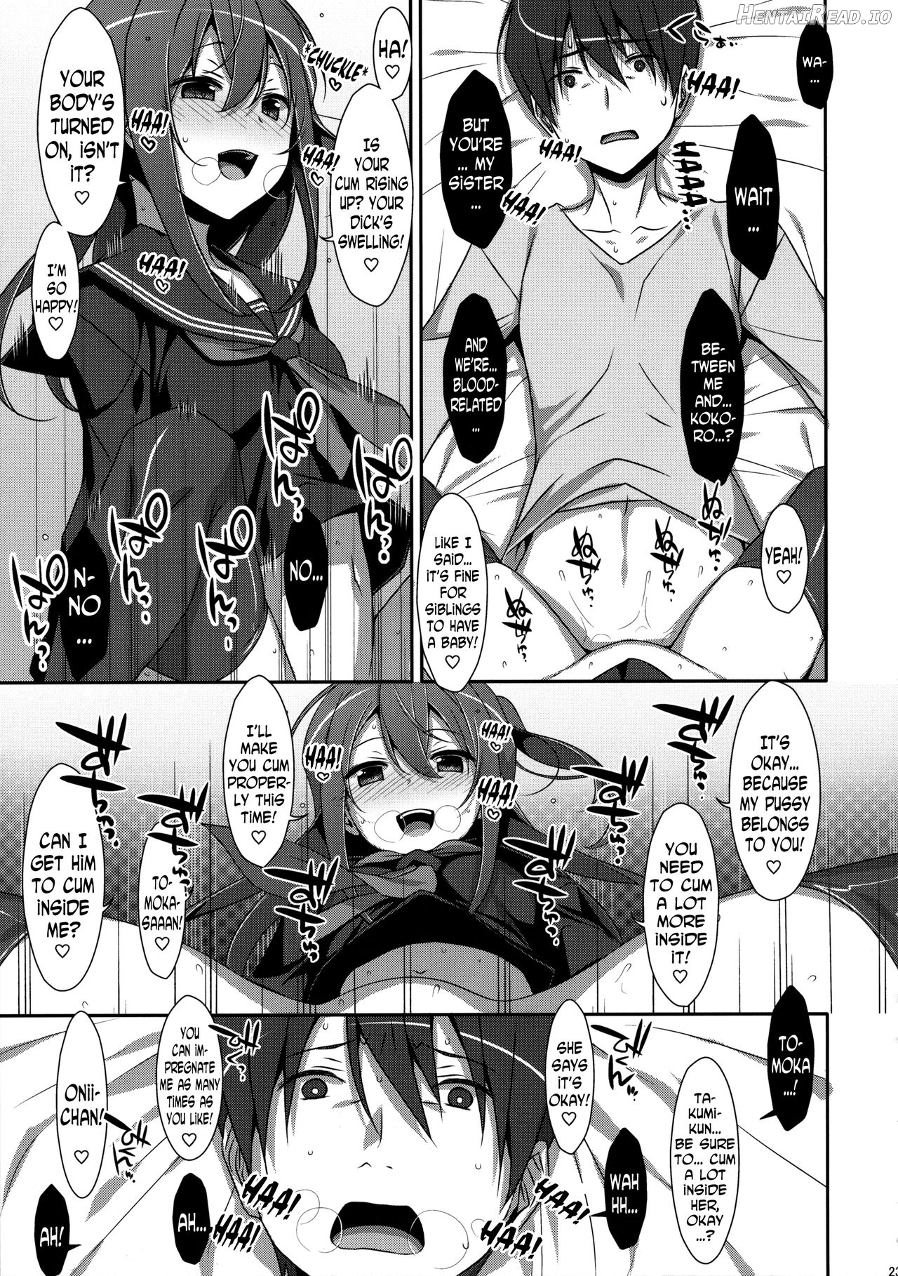 Watashi no, Onii-chan - Colorized Chapter 9 - page 22