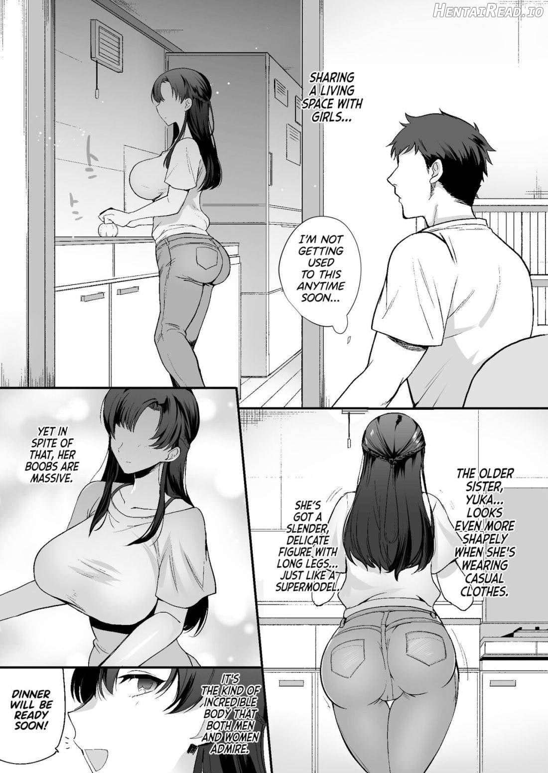 Erosugiru Doukyonin ~Dosukebe Shimai to 1K Doukyo Seikatsu~ Chapter 1 - page 10