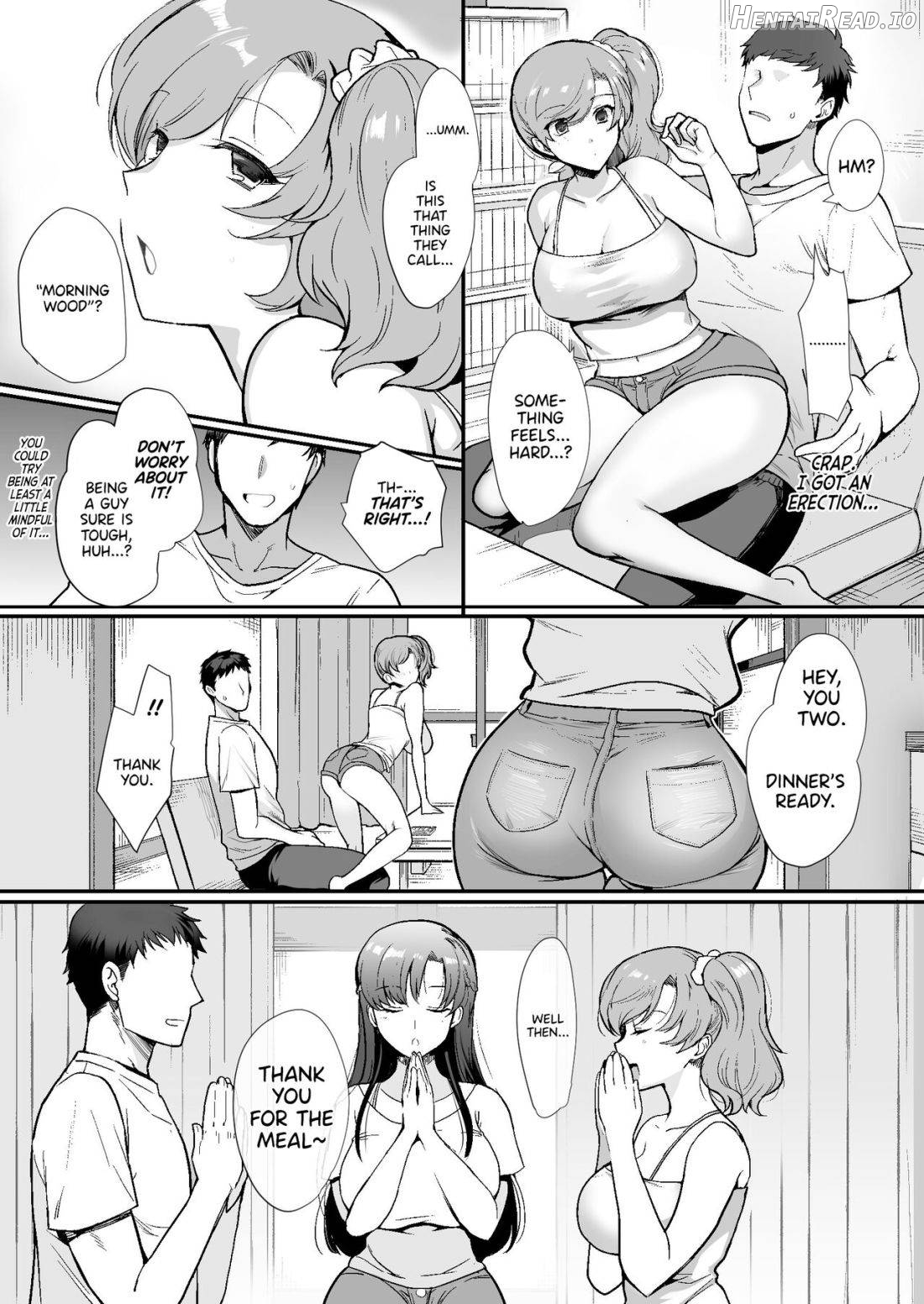 Erosugiru Doukyonin ~Dosukebe Shimai to 1K Doukyo Seikatsu~ Chapter 1 - page 12