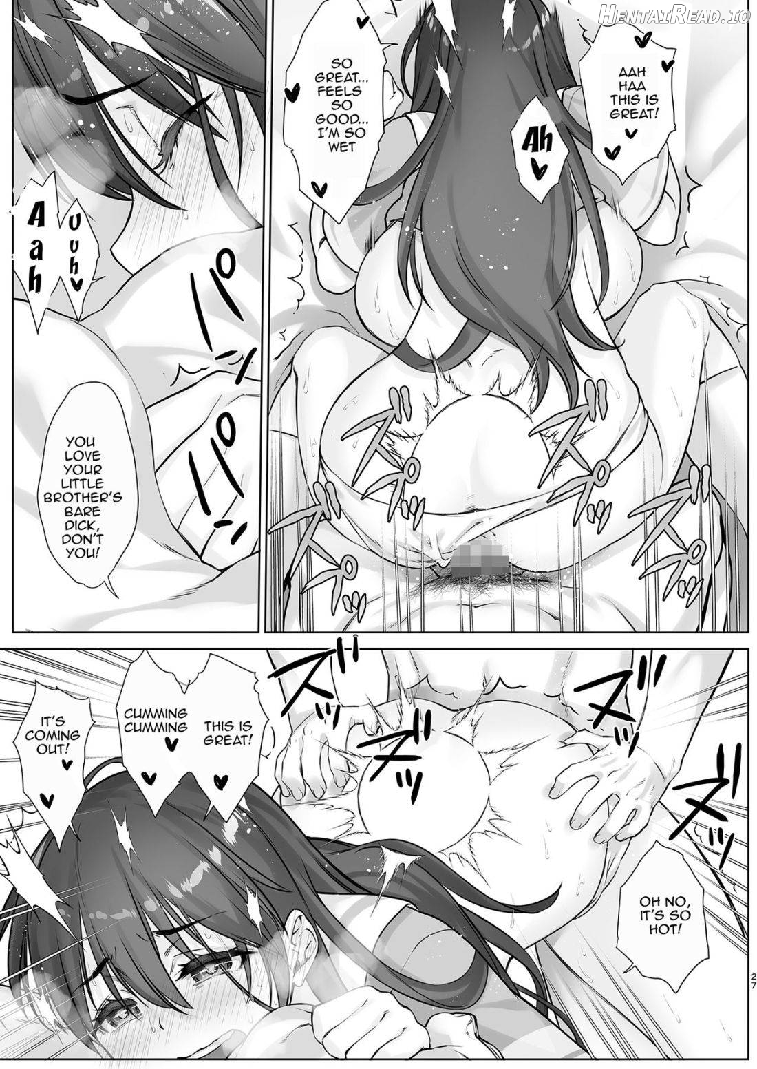 Teihanpatsu JK Onee-chan Manami wa S na Otouto ni Sakaraenai Chapter 1 - page 27