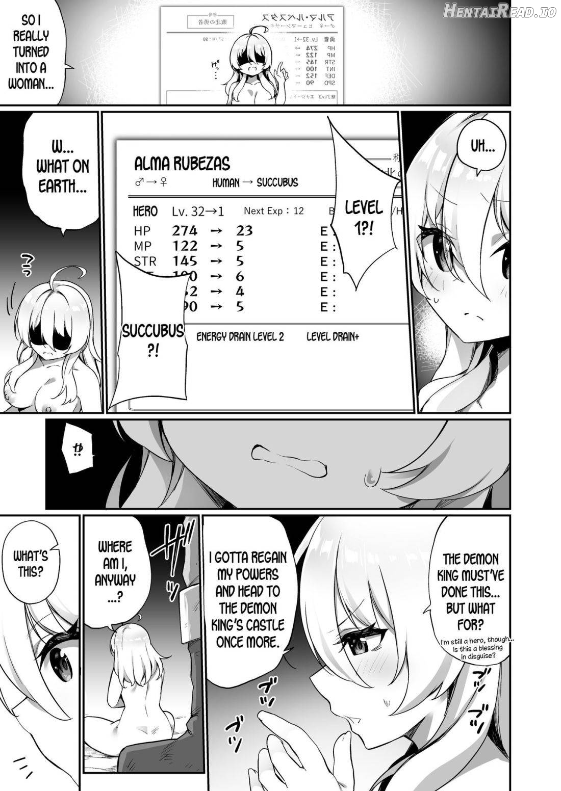 Maou ni Maketa Yuusha ga Succubus to shite Jinsei o Ouka suru Hanashi Chapter 1 - page 4