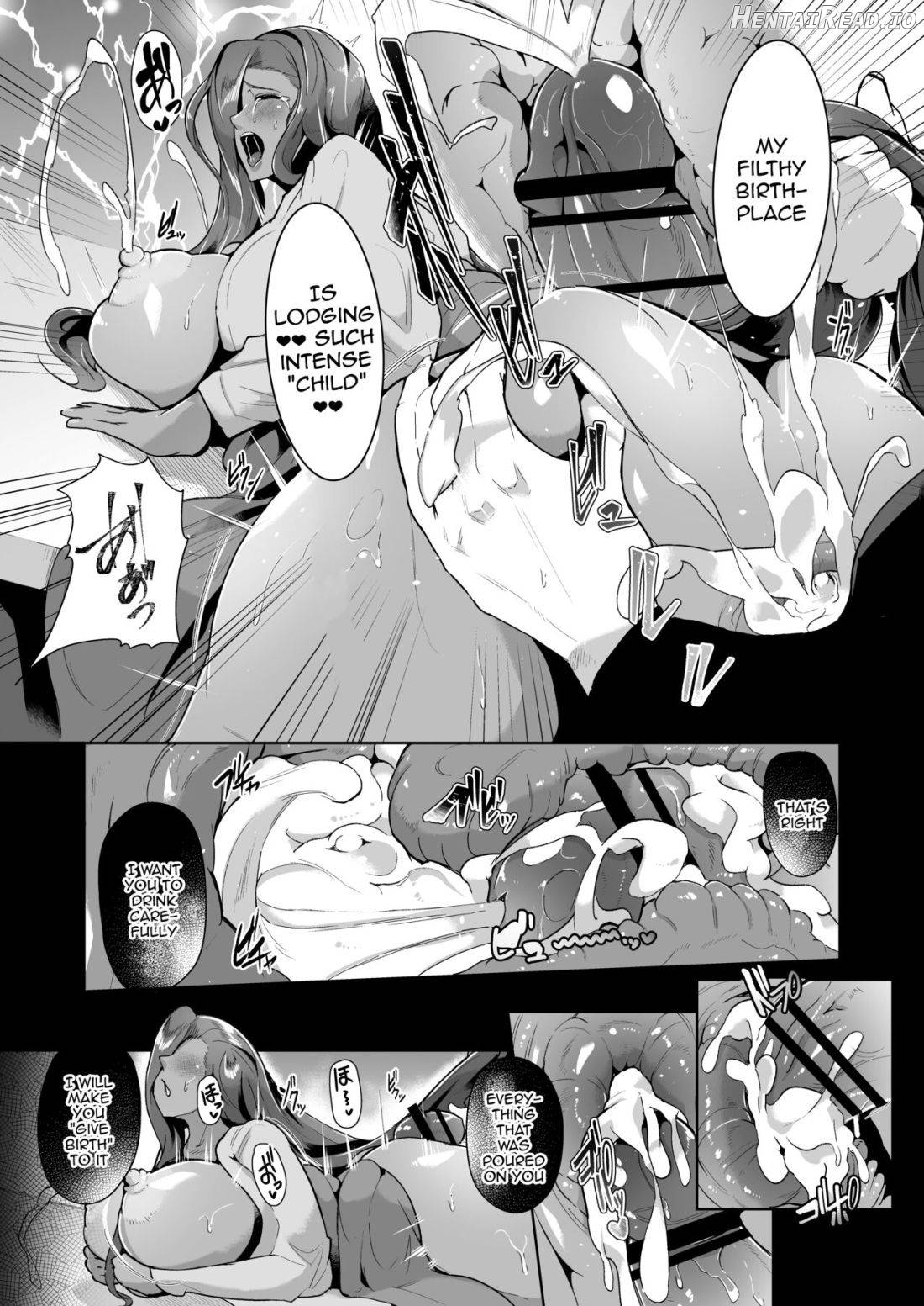 Mucchiri Dekachichi Dark Elf no Obasan to Icha Love Fudeoroshi Seikatsu Chapter 1 - page 16