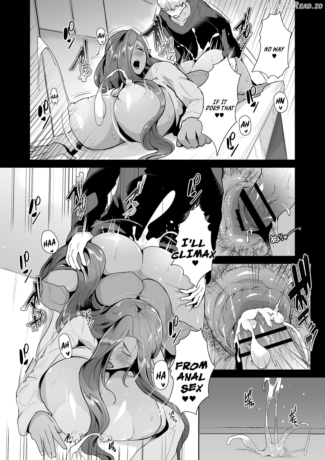 Mucchiri Dekachichi Dark Elf no Obasan to Icha Love Fudeoroshi Seikatsu Chapter 2 - page 15