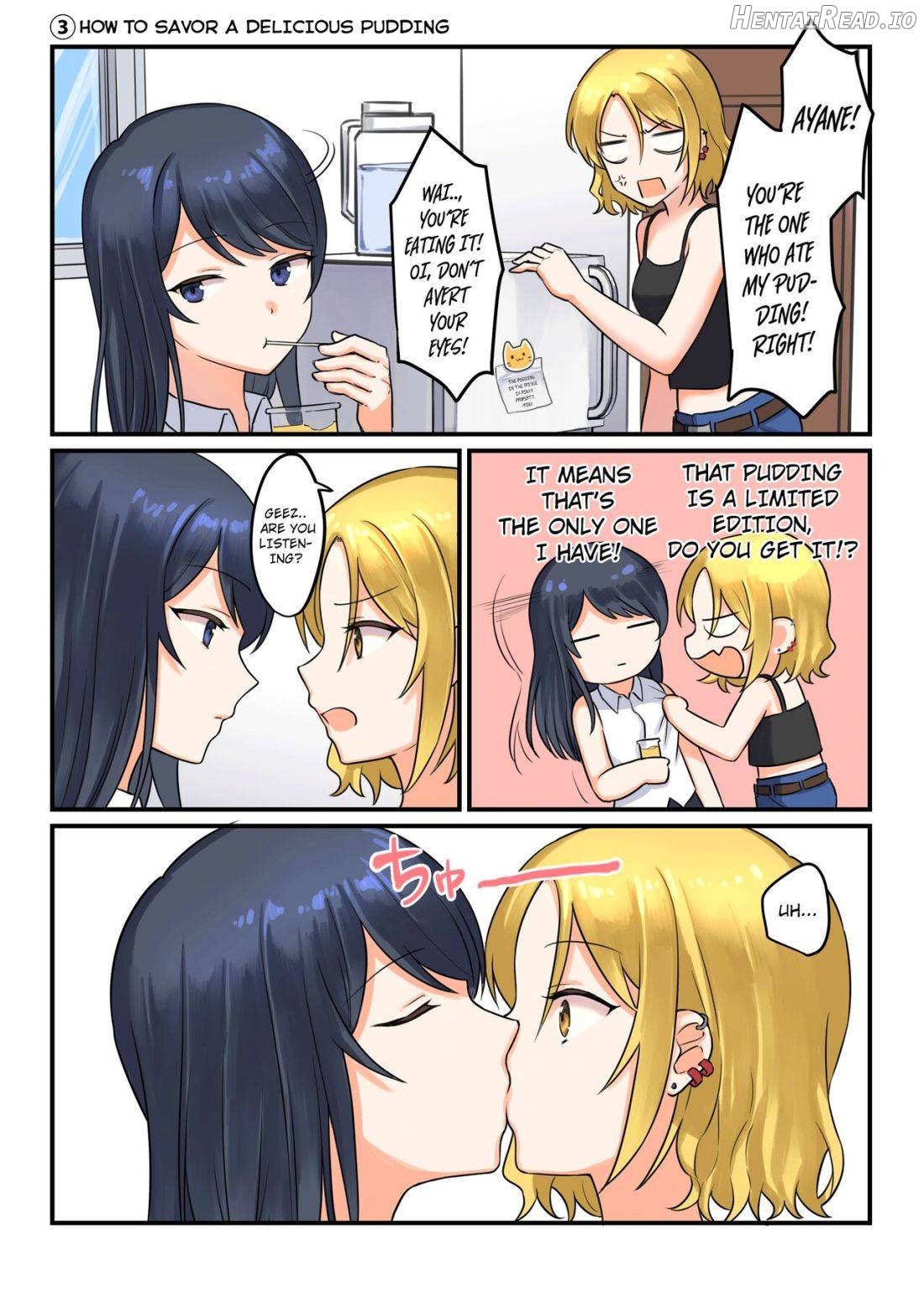 1RT de Nakawarui Nonke Joshi-tachi ga 1-byou Kiss suru Series - Otameshi Dousei shiteminai? Chapter 3 - page 12