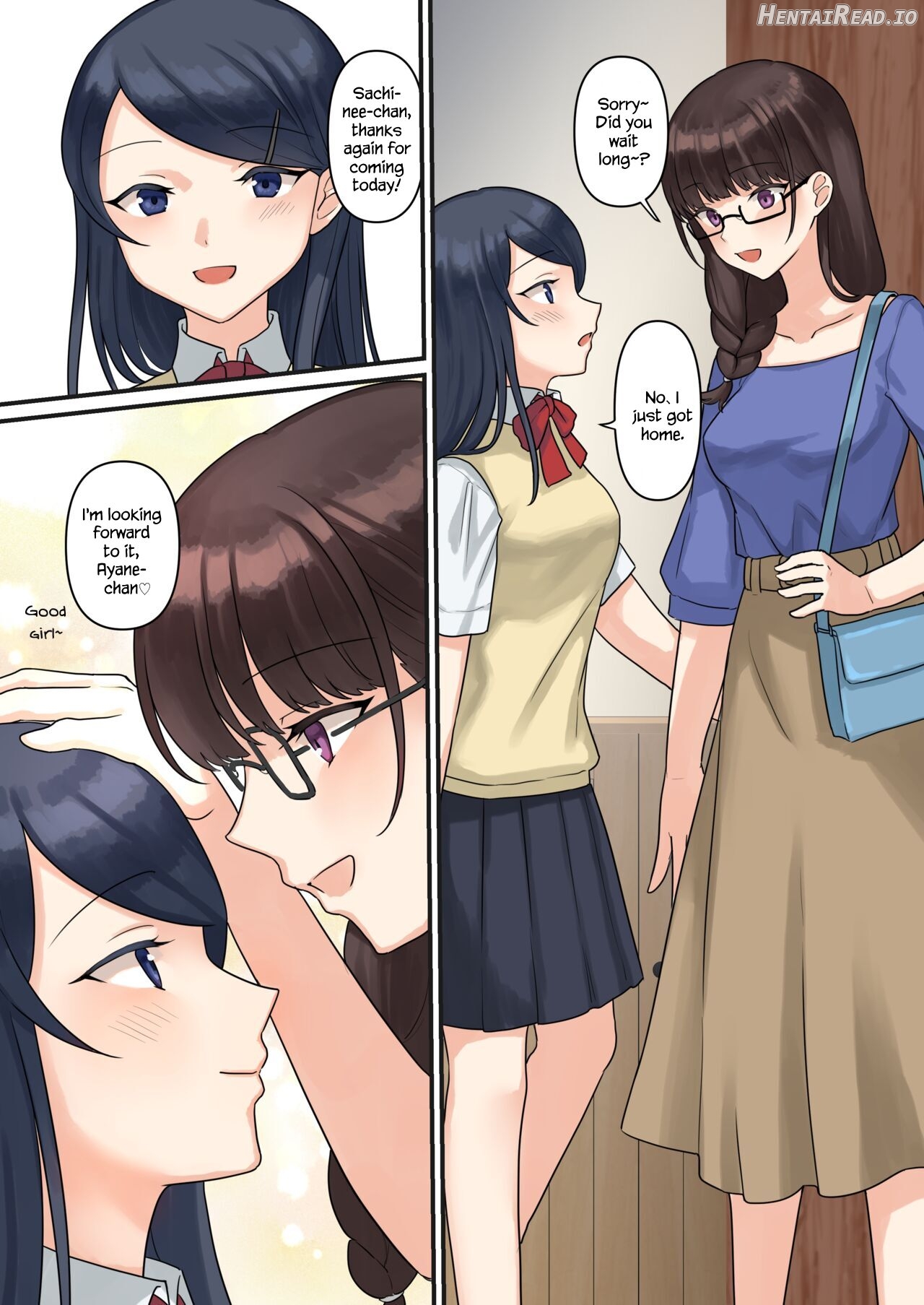 1RT de Nakawarui Nonke Joshi-tachi ga 1-byou Kiss suru Series - Otameshi Dousei shiteminai? Chapter 4 - page 4