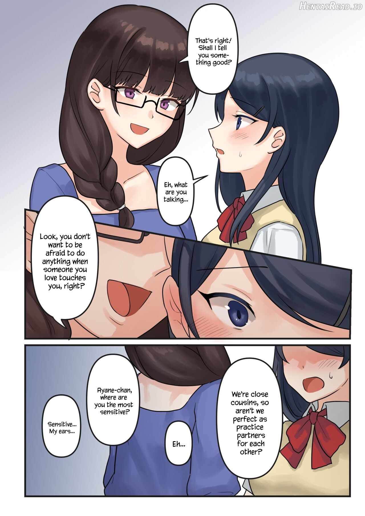 1RT de Nakawarui Nonke Joshi-tachi ga 1-byou Kiss suru Series - Otameshi Dousei shiteminai? Chapter 4 - page 7