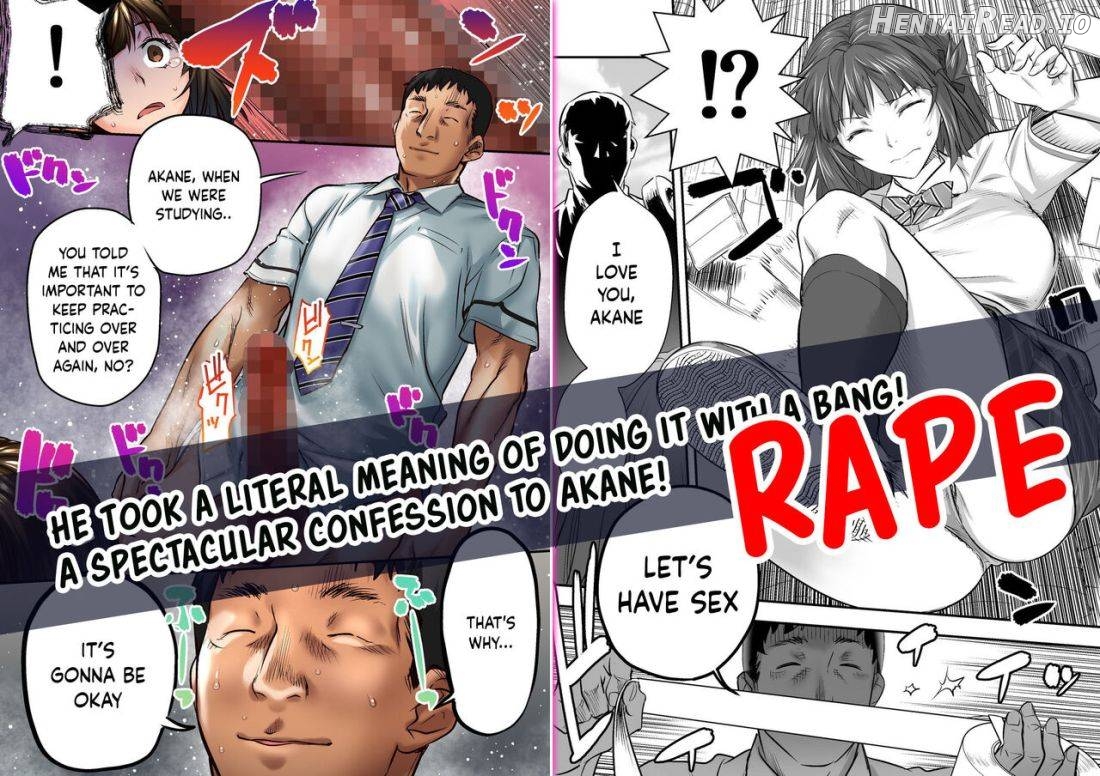 Udo "Akane wa Nankai mo Rape Suru to Kimochi Yoku Narun da" Chapter 1 - page 96