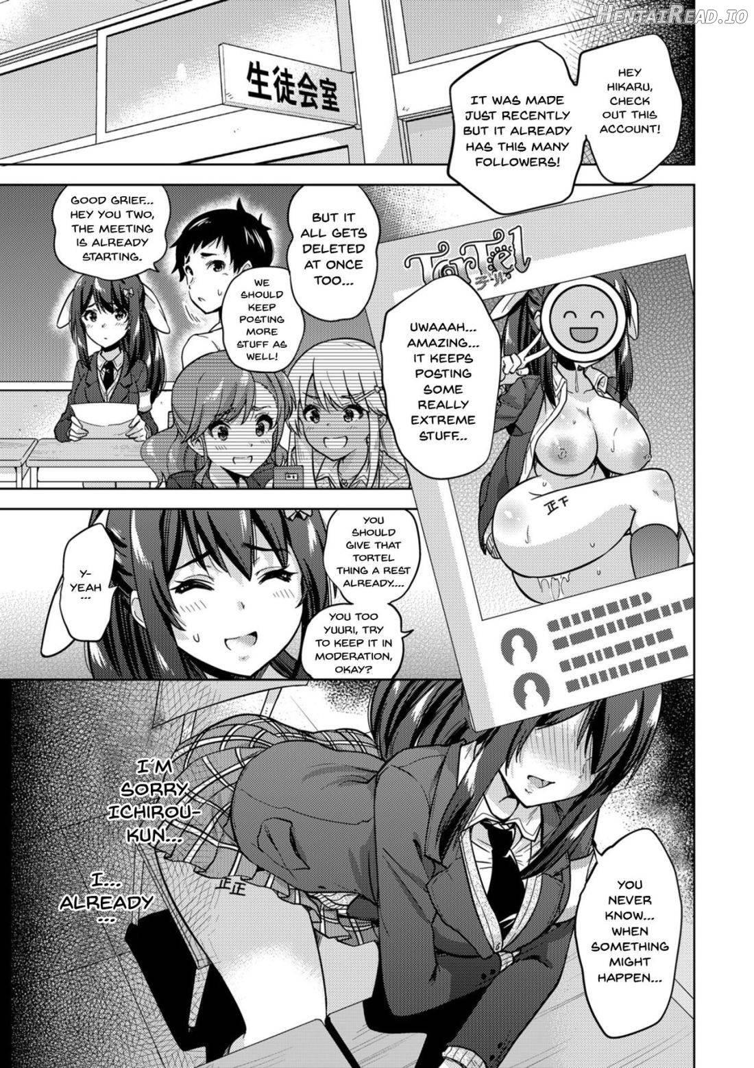 SNS Seitokai Yakuin wo Netotte Share suru Hanashi. Chapter 1 - page 18
