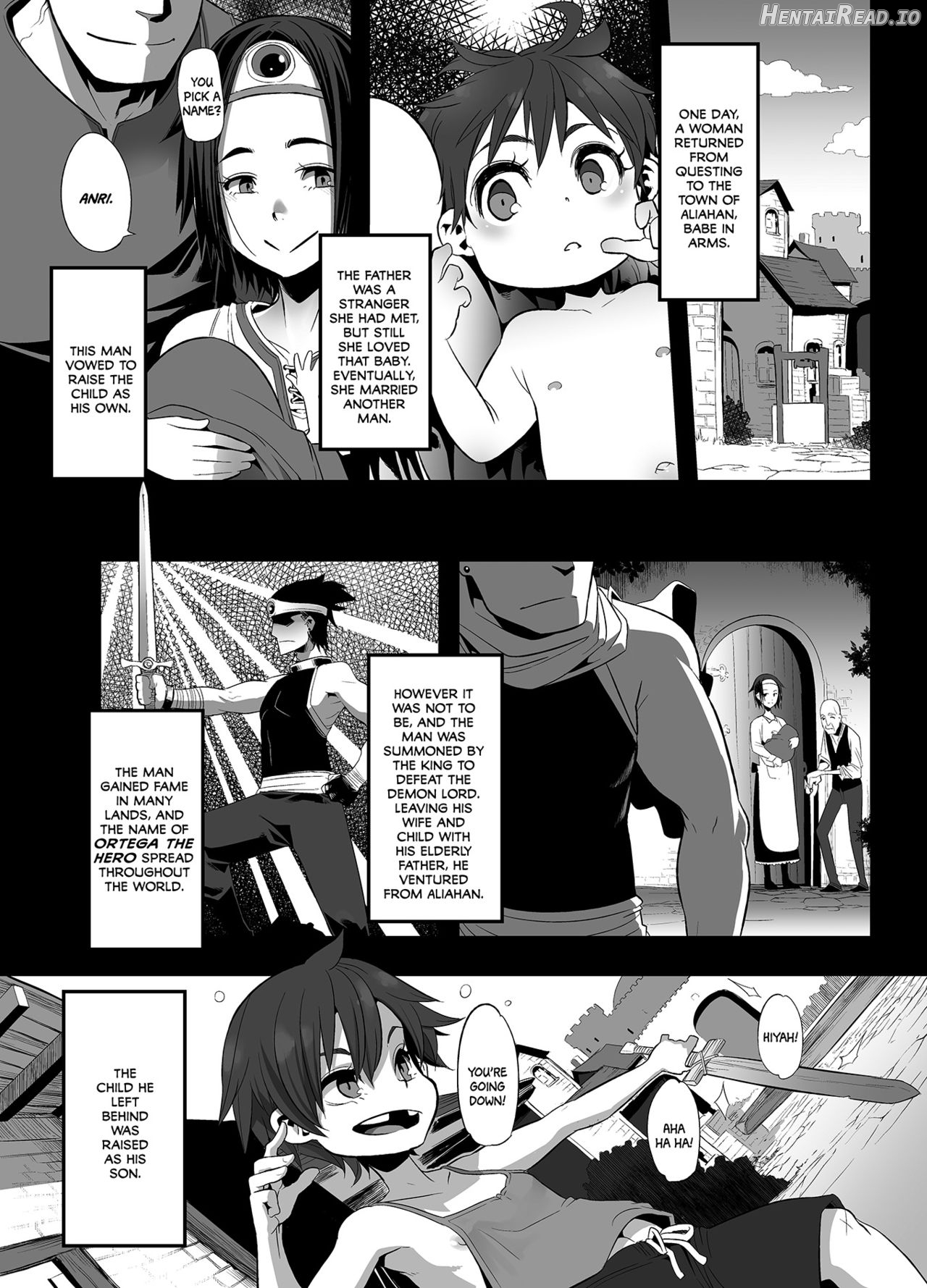 Onna Yuusha no Tabi 4 Yoru no Machi no Onna Boukensha Chapter 1 - page 2