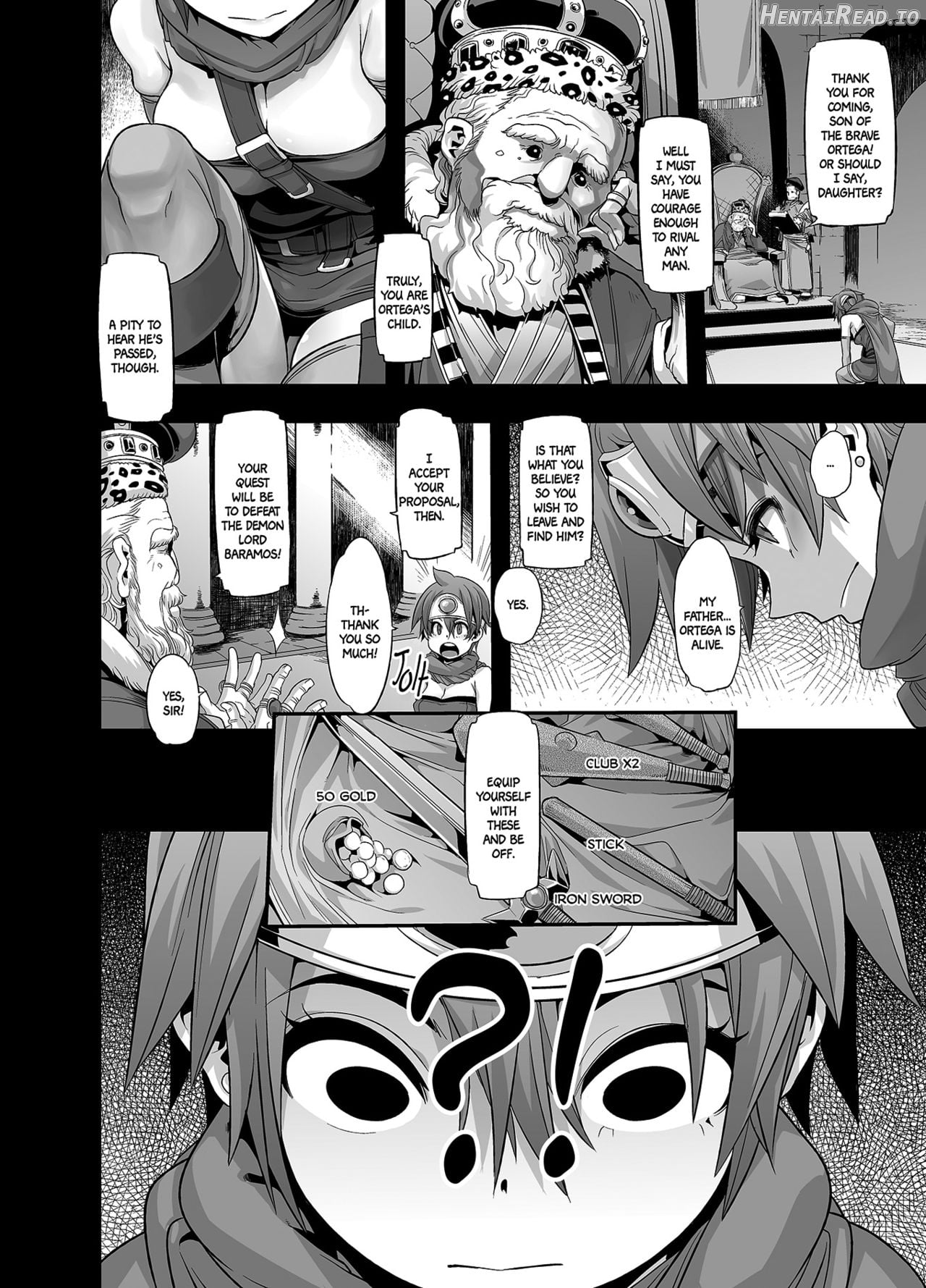 Onna Yuusha no Tabi 4 Yoru no Machi no Onna Boukensha Chapter 1 - page 14