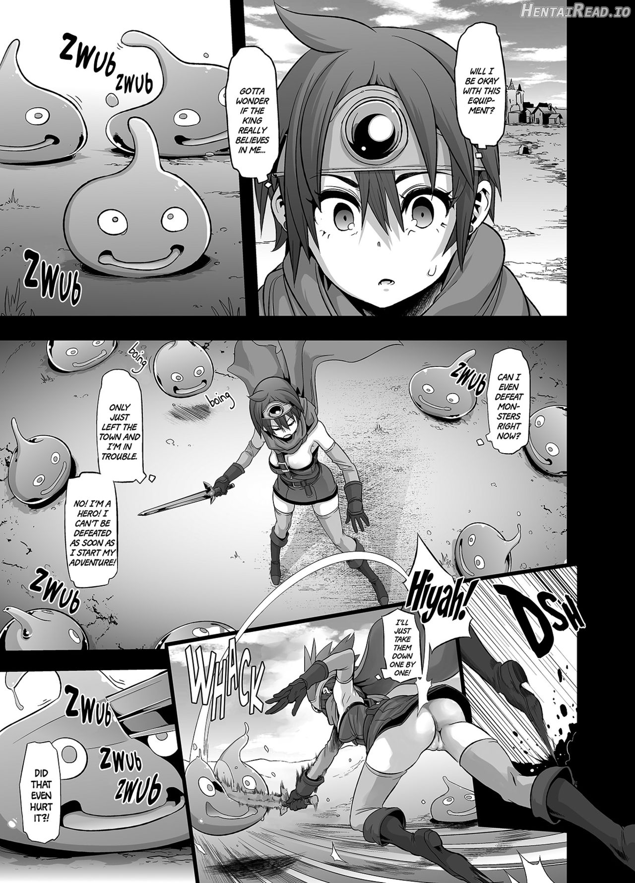 Onna Yuusha no Tabi 4 Yoru no Machi no Onna Boukensha Chapter 1 - page 15
