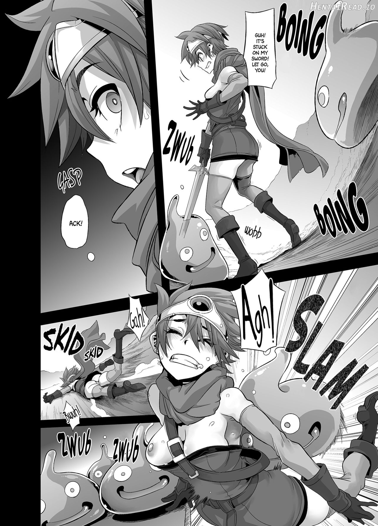 Onna Yuusha no Tabi 4 Yoru no Machi no Onna Boukensha Chapter 1 - page 16