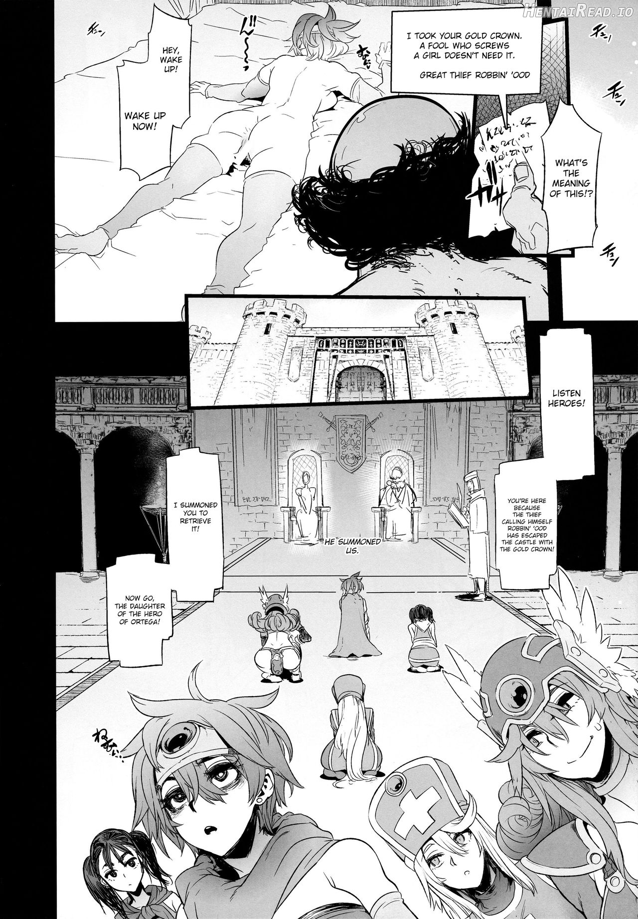 Onna Yuusha no Tabi 4 Yoru no Machi no Onna Boukensha Chapter 3 - page 12