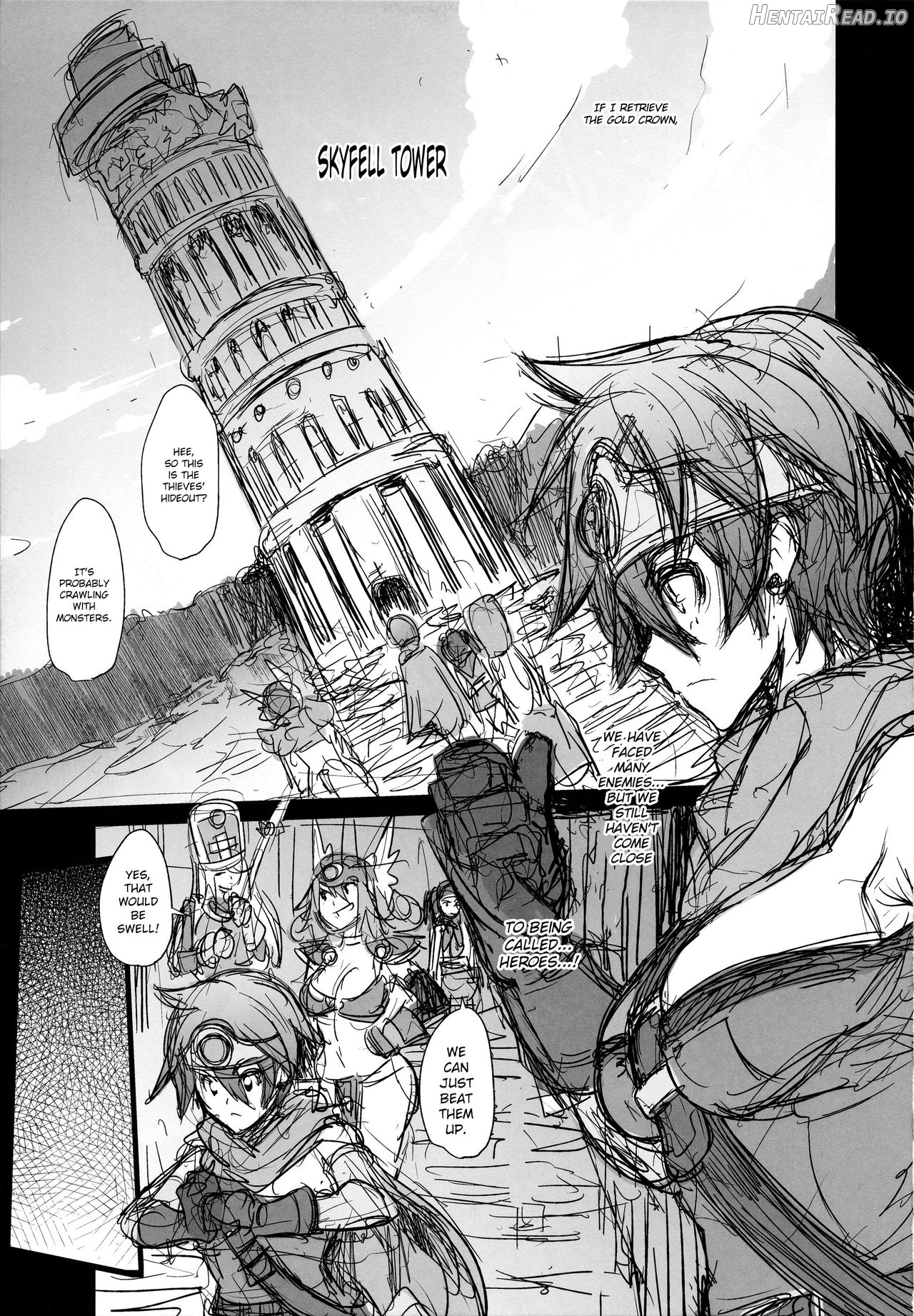Onna Yuusha no Tabi 4 Yoru no Machi no Onna Boukensha Chapter 3 - page 13