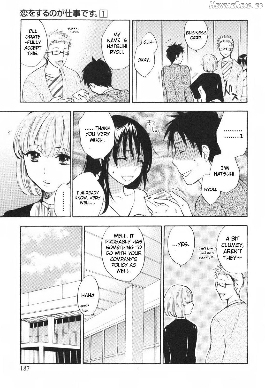 Koi o Suru no Ga Shigoto Desu. 2 Chapter 1 - page 186