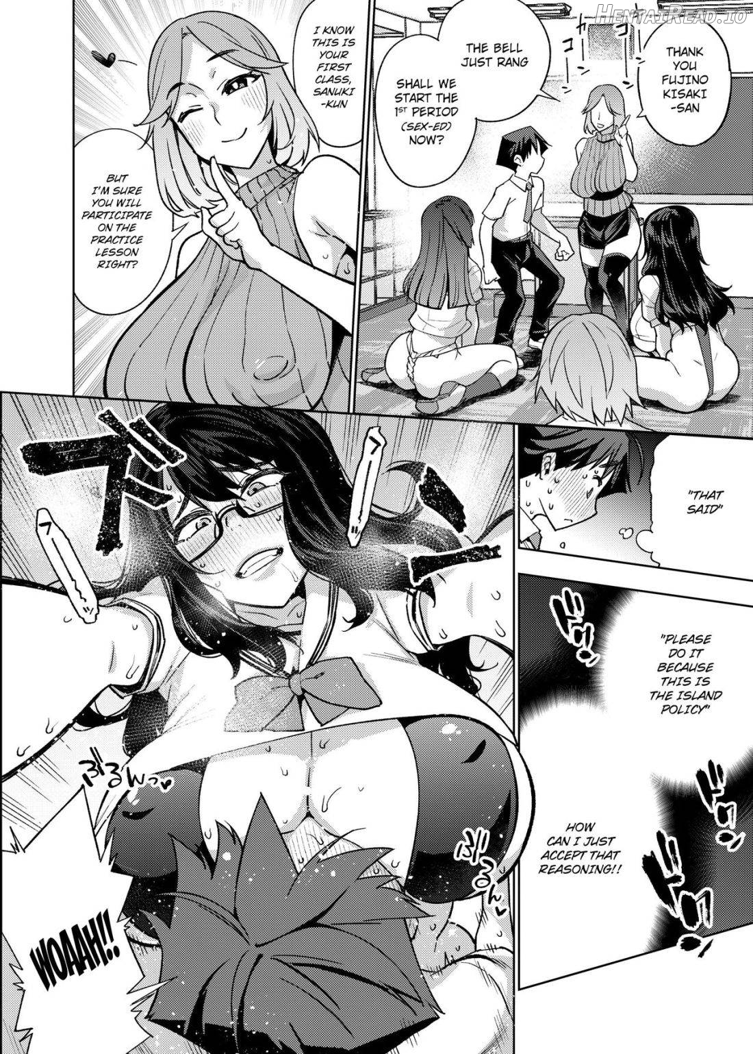 Tatta Hitori no Chinpo Kyouzai ~Seikyouiku ni Honki Sugiru Ritou de~ Chapter 1 - page 9