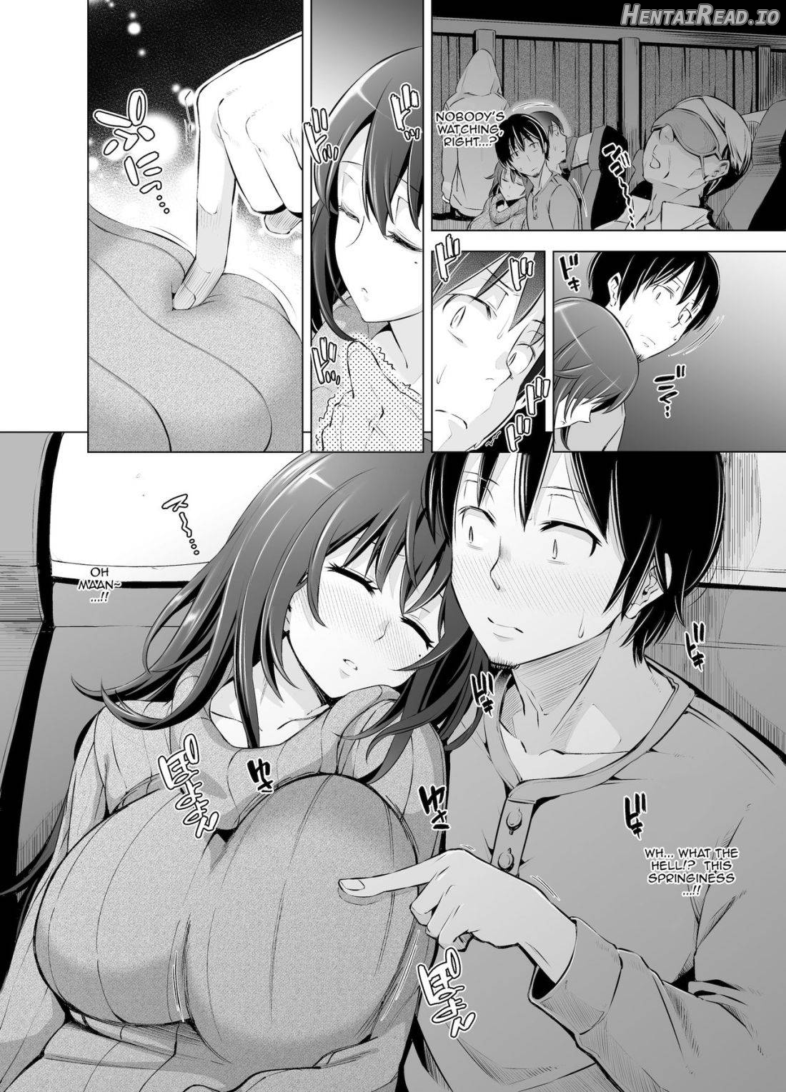 Yakou Bus de Tonariawaseta Kyonyuu JD ni Itazura shitetara Saigo made Ikechatta Ken. Chapter 1 - page 5