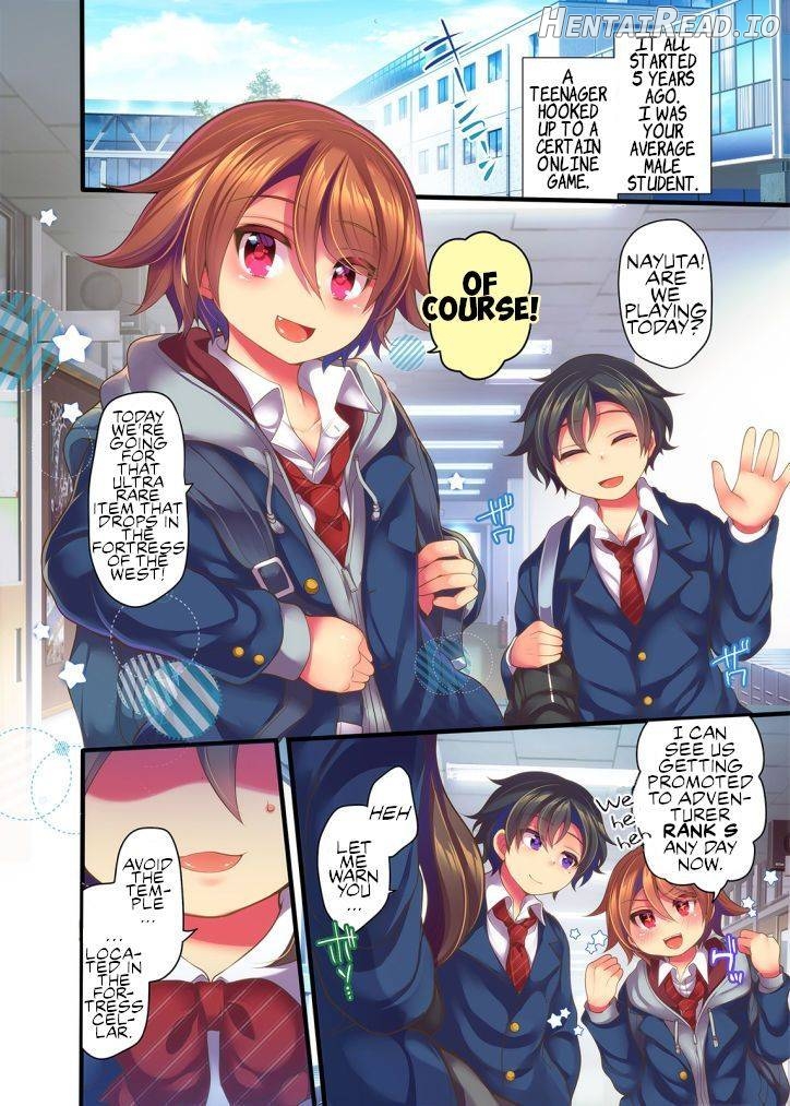 Game-nai de Dorei Shoufu ni Tenshoku Shitara Genjitsu ni mo Hanei Sareru You desu 1-3 Chapter 1 - page 5