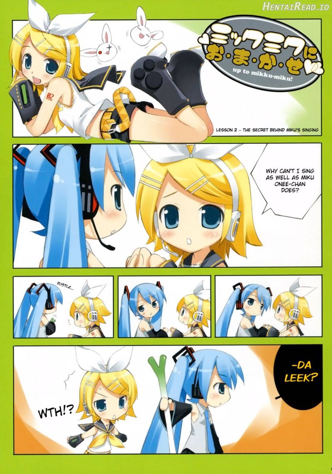 MIKU x RIN Chapter 1 - page 6