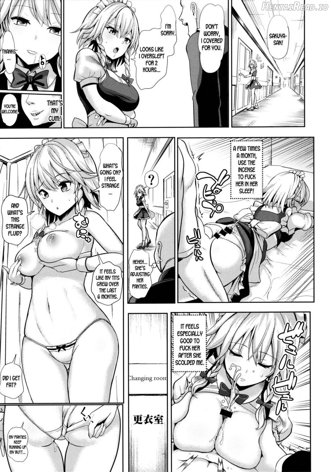Touhou Suikan 5 Shitsuji ni Nemurasareta Izayoi Sakuya-san Chapter 1 - page 10