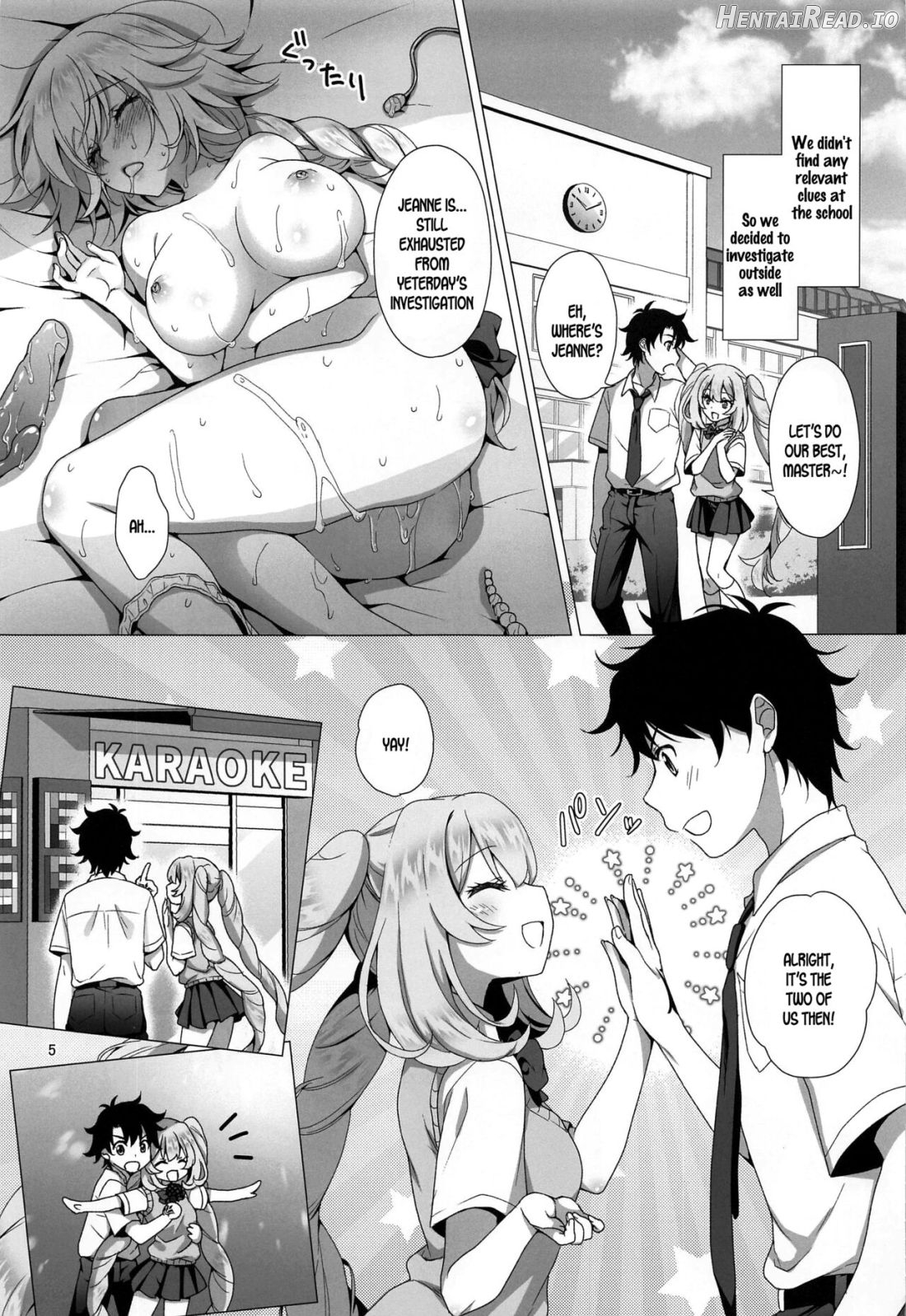 Jeanne & Marie Mizugi de Gohoushi Chapter 3 - page 3