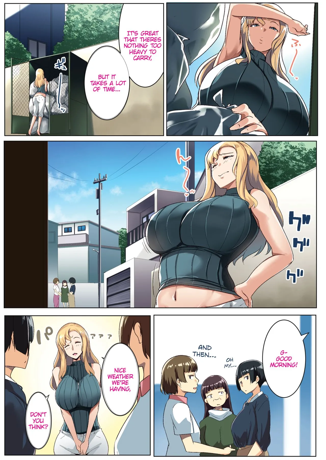 Kinpatsu Tsuma no Otomodachi chapter 1 - page 4