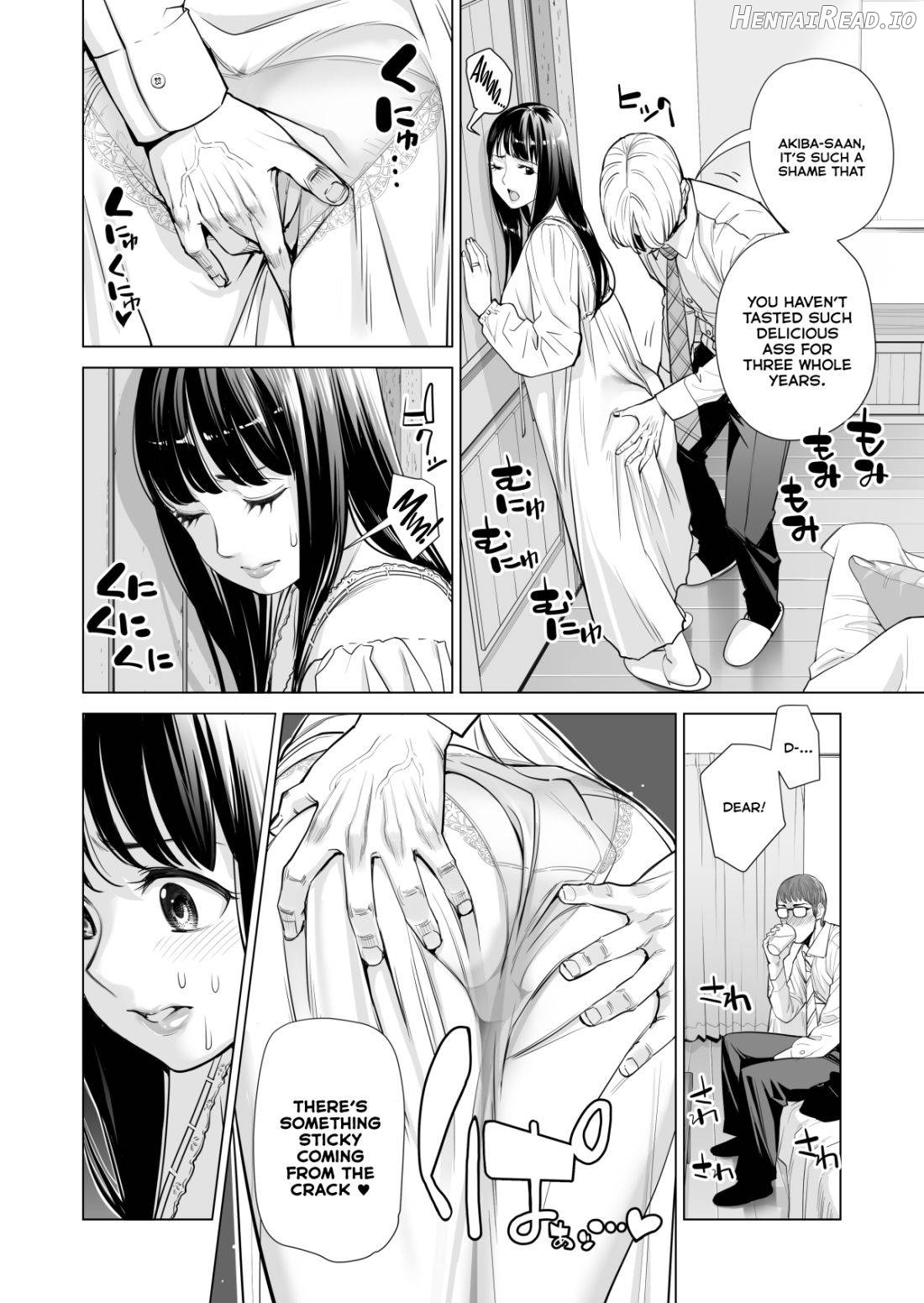 Tsukiyo no Midare Zake ~Hitozuma wa Yoitsubureta Otto no Soba de Douryou ni Netorareru~ (Zenpen) Chapter 1 - page 18