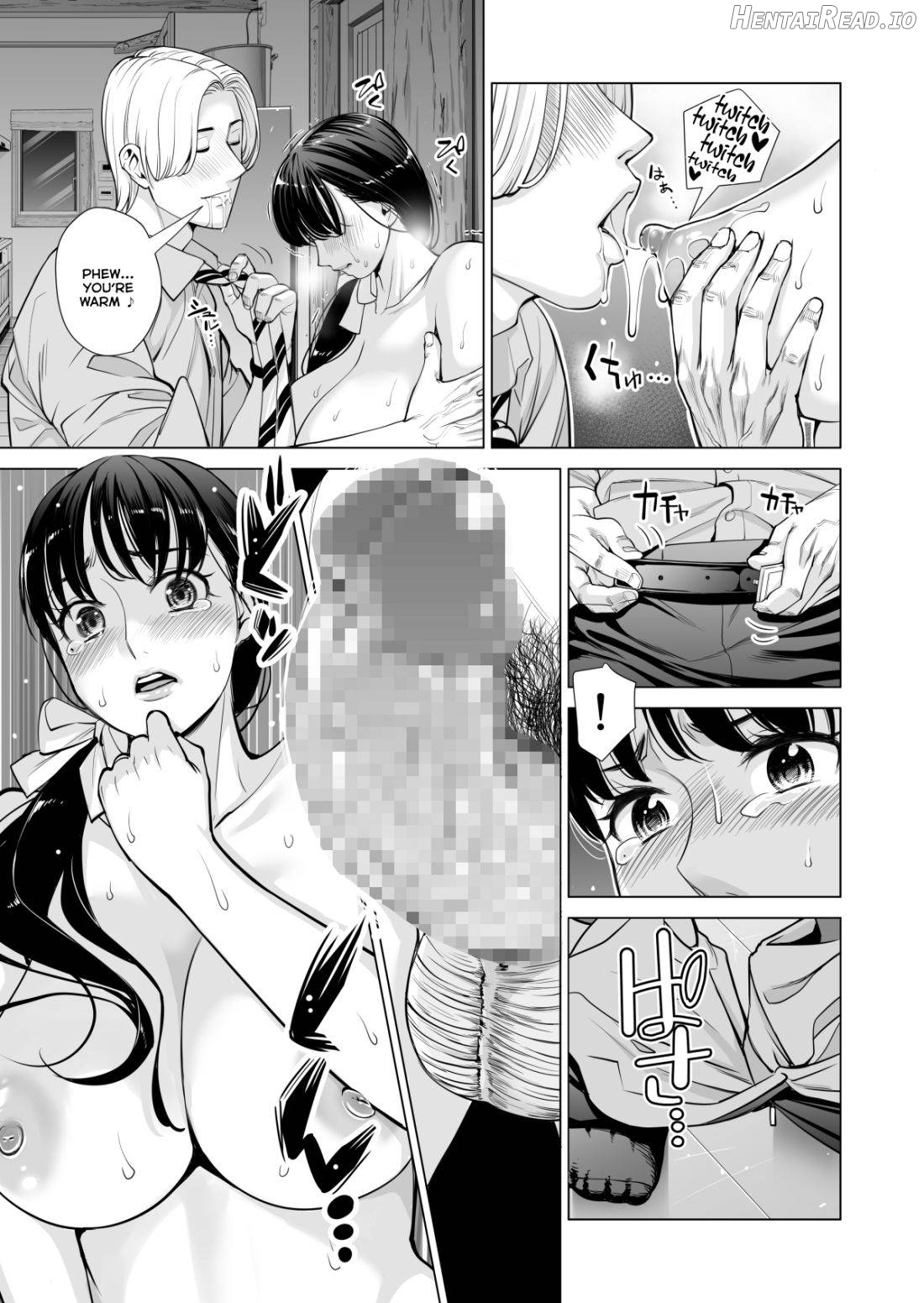 Tsukiyo no Midare Zake ~Hitozuma wa Yoitsubureta Otto no Soba de Douryou ni Netorareru~ (Zenpen) Chapter 1 - page 43