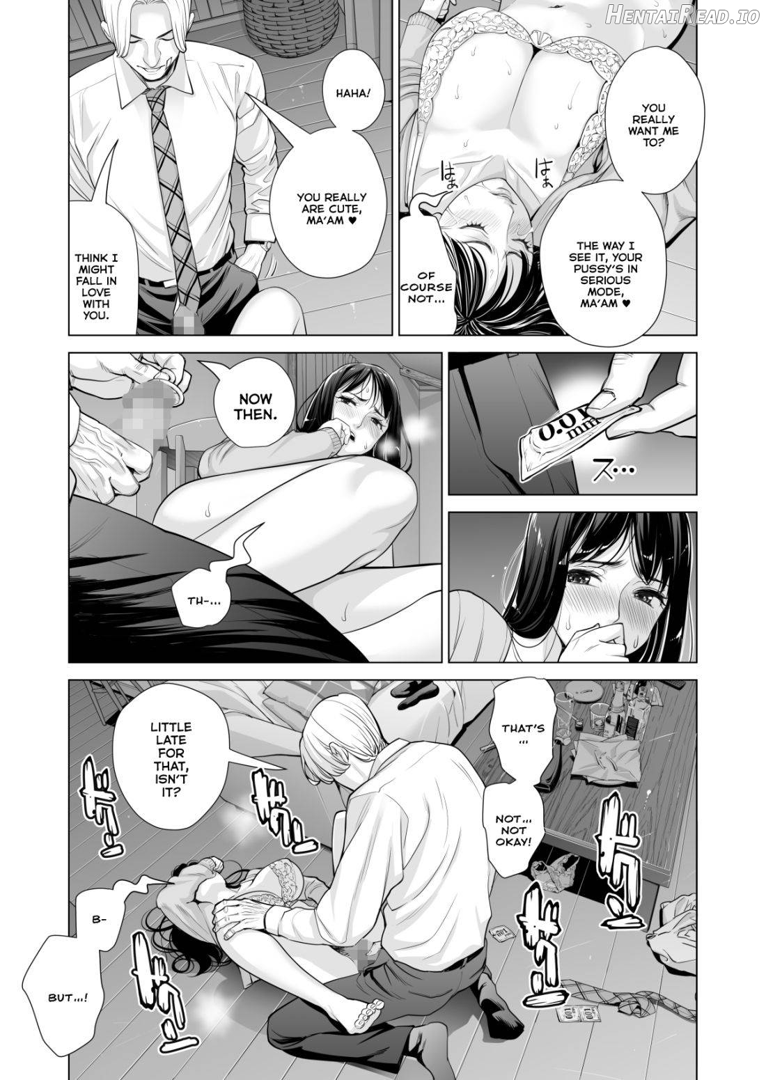 Tsukiyo no Midare Zake ~Hitozuma wa Yoitsubureta Otto no Soba de Douryou ni Netorareru~ (Zenpen) Chapter 2 - page 33